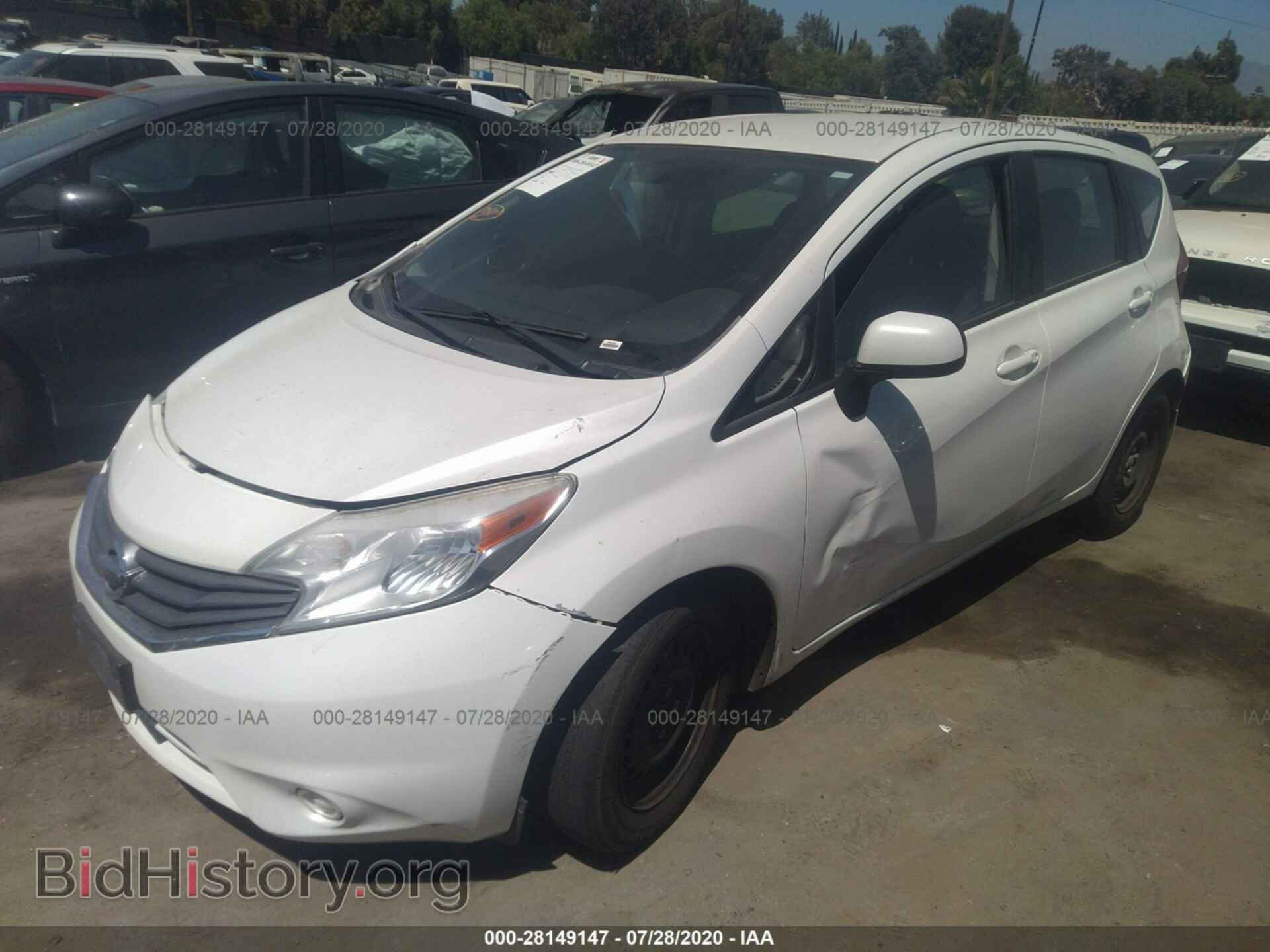 2014 NISSAN VERSA NOTE - VIN: 3N1CE2CP2EL367465 - Фото 2