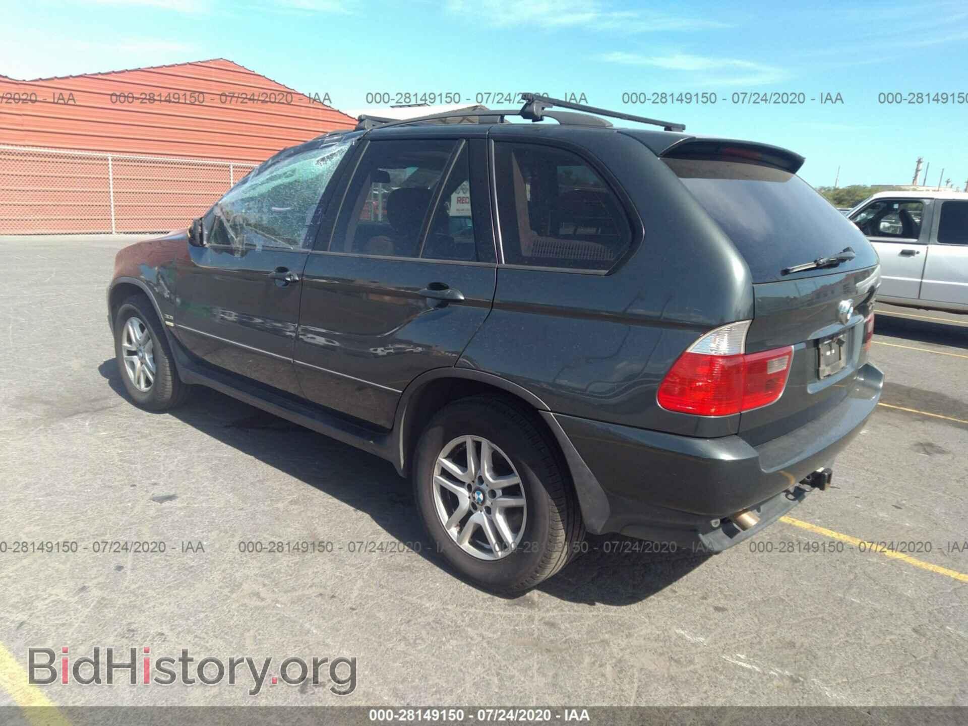 2006 BMW X5 - VIN: 5UXFA13566LY47549 - Фото 3