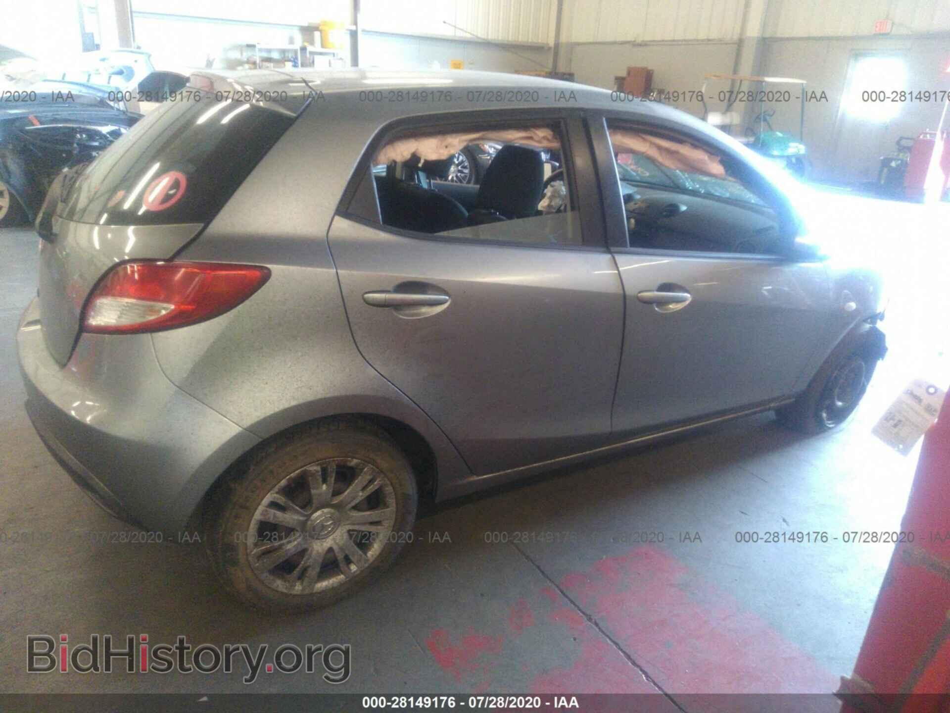 2014 MAZDA MAZDA2 - VIN: JM1DE1KZ3E0186077 - Фото 4