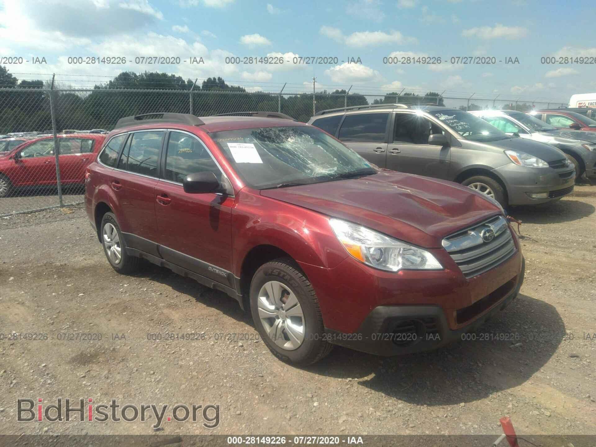 Фотография 4S4BRBAC5D3246402 - SUBARU OUTBACK 2013