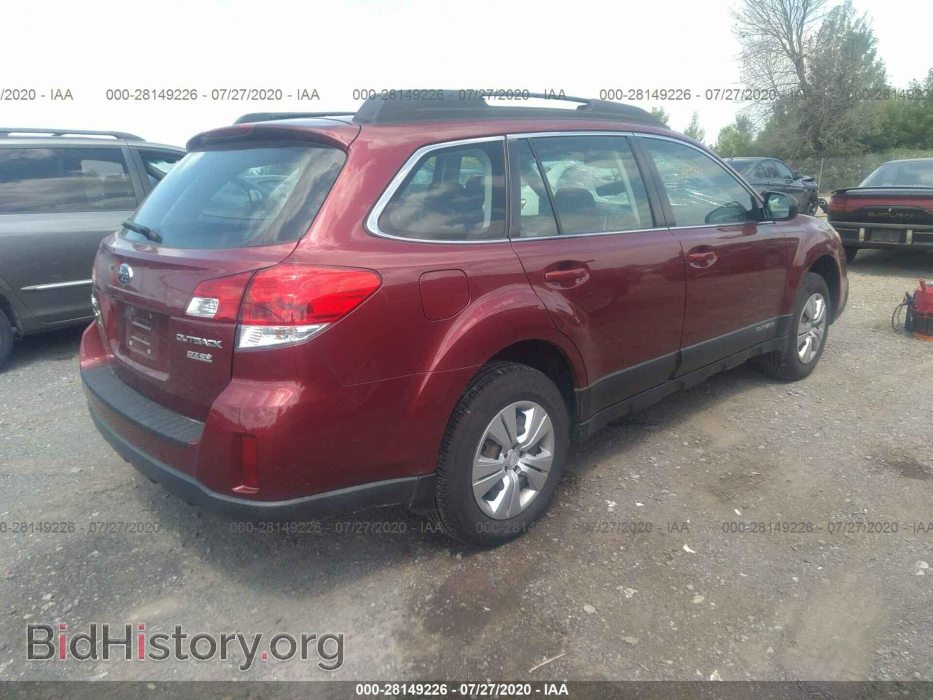 2013 SUBARU OUTBACK - VIN: 4S4BRBAC5D3246402 - Фото 4