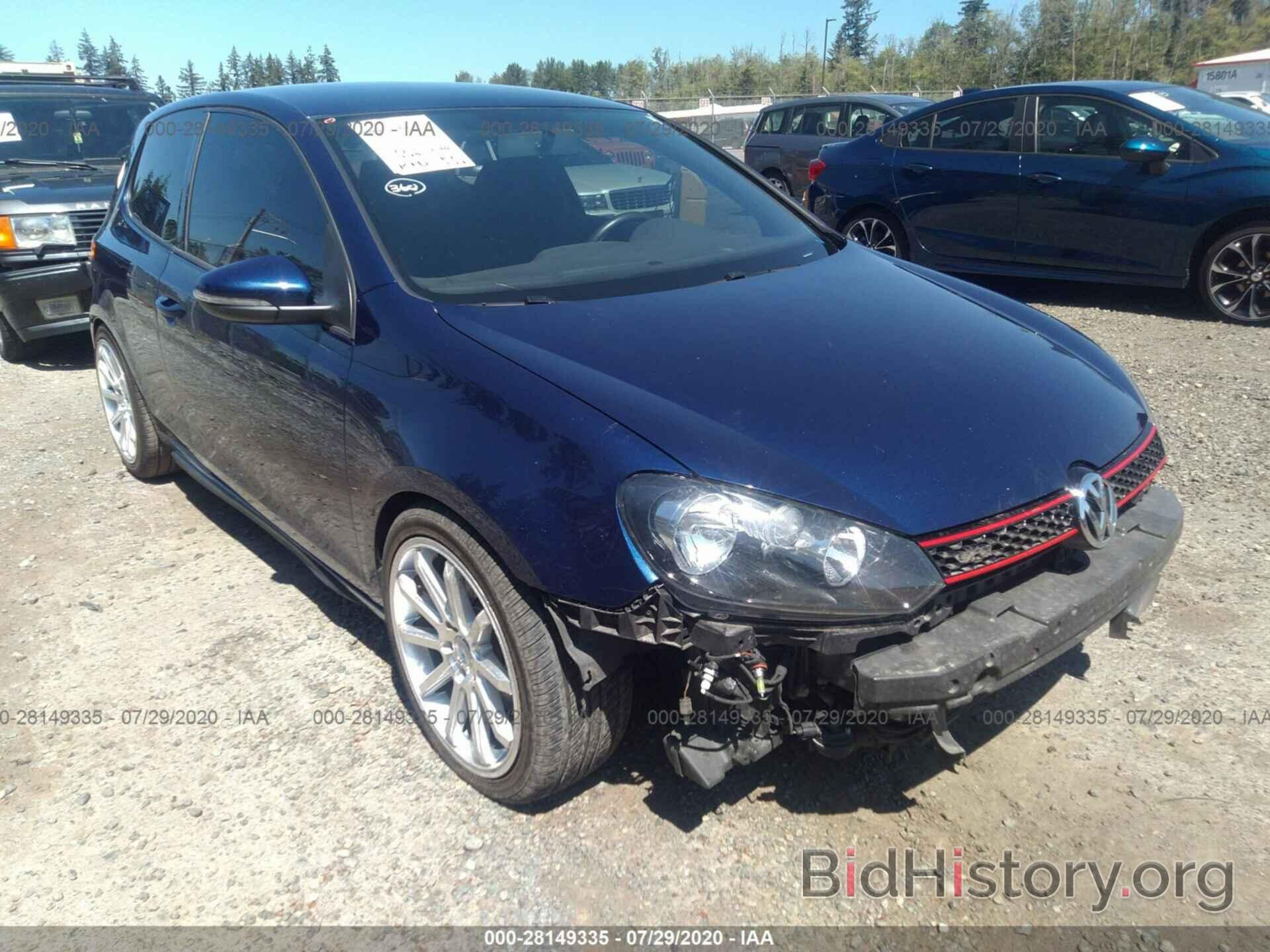 Photo WVWFV7AJ6CW310389 - VOLKSWAGEN GTI 2012