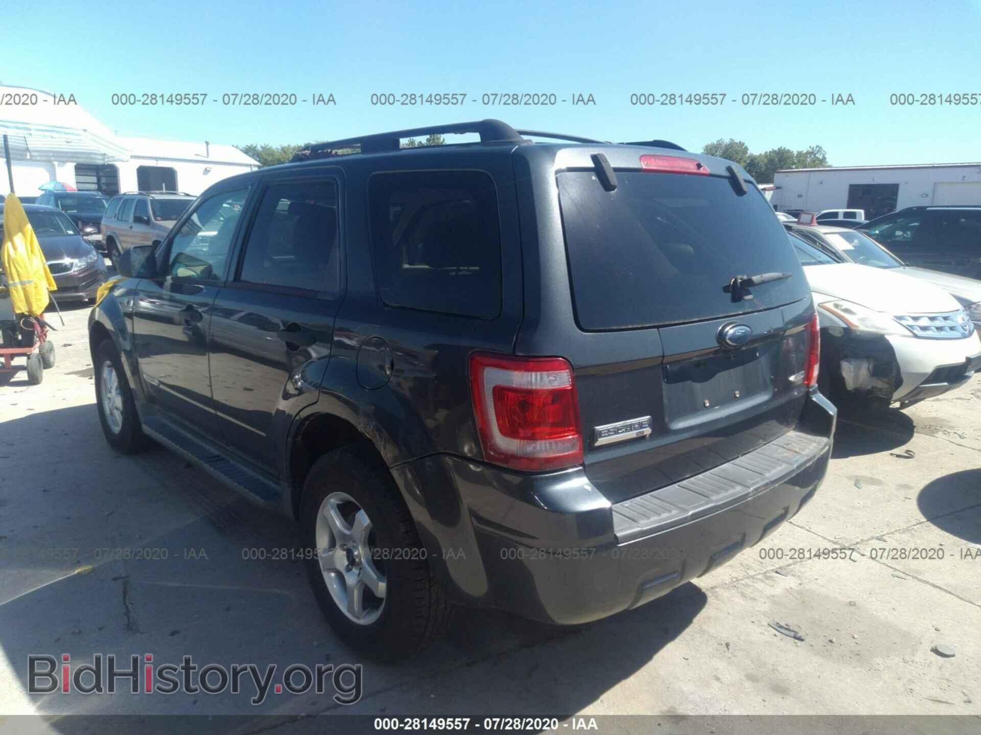 2008 FORD ESCAPE - VIN: 1FMCU93168KA55879 - Фото 3