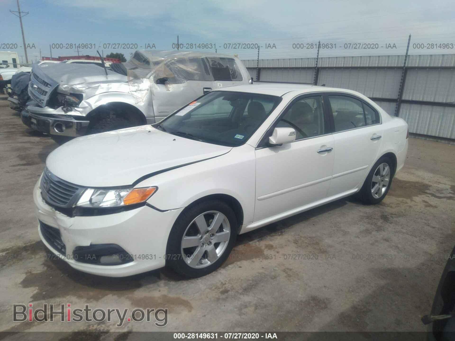 2009 KIA OPTIMA - VIN: KNAGE228095313075 - Фото 2