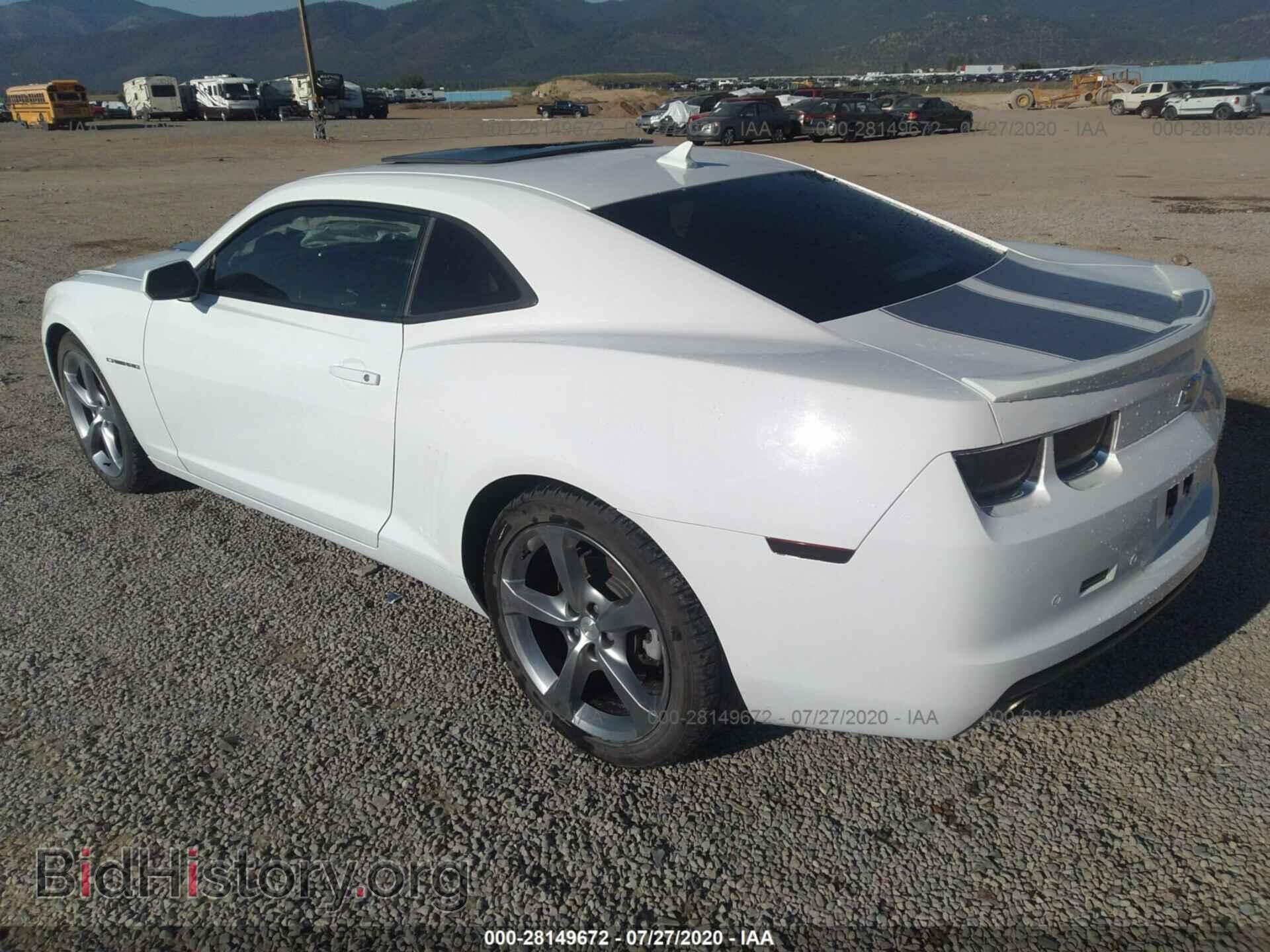 2013 CHEVROLET CAMARO - VIN: 2G1FB1E38D9240575 - Фото 3