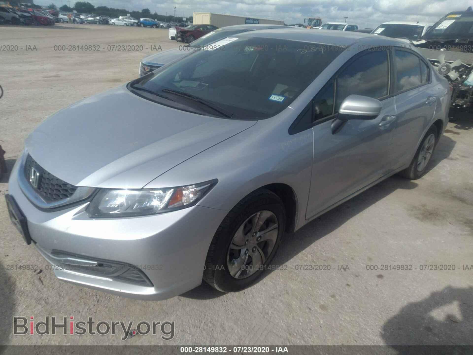 2015 Honda CIVIC (VIN 2HGFB2F59FH566831) — фото 2 из 11