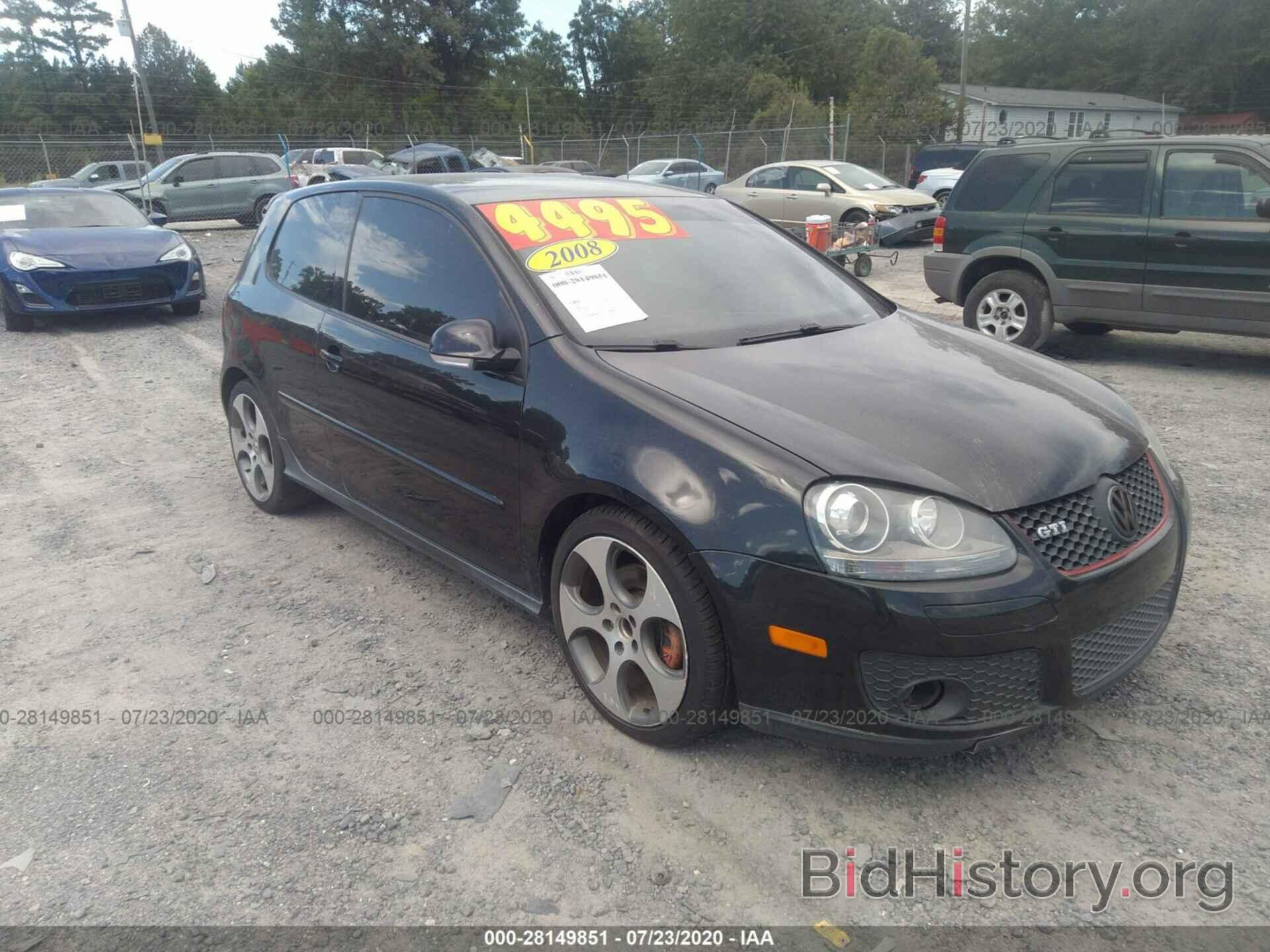 Photo WVWFV71K28W327173 - VOLKSWAGEN GTI 2008