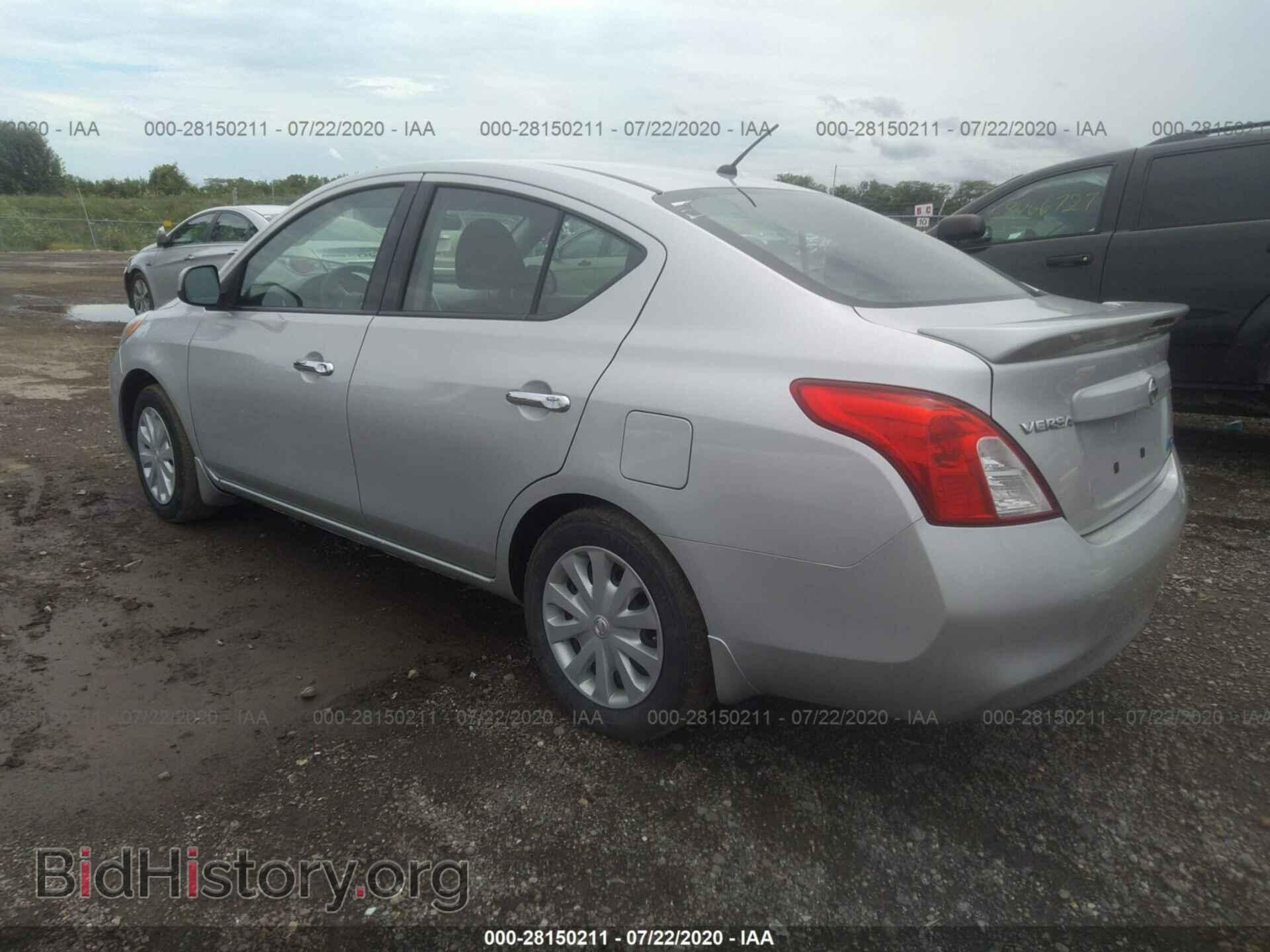 2014 NISSAN VERSA - VIN: 3N1CN7AP1EL839414 - Фото 3