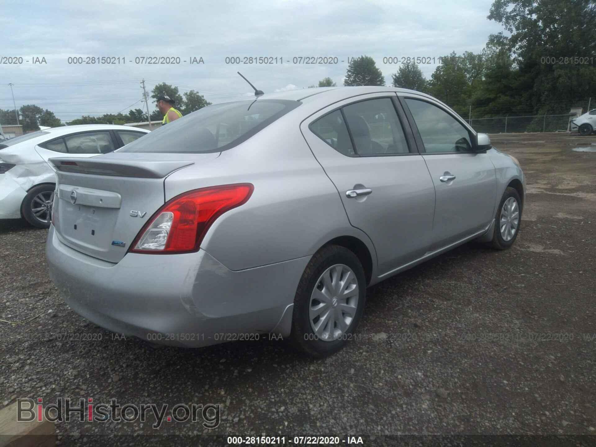 2014 NISSAN VERSA - VIN: 3N1CN7AP1EL839414 - Фото 4