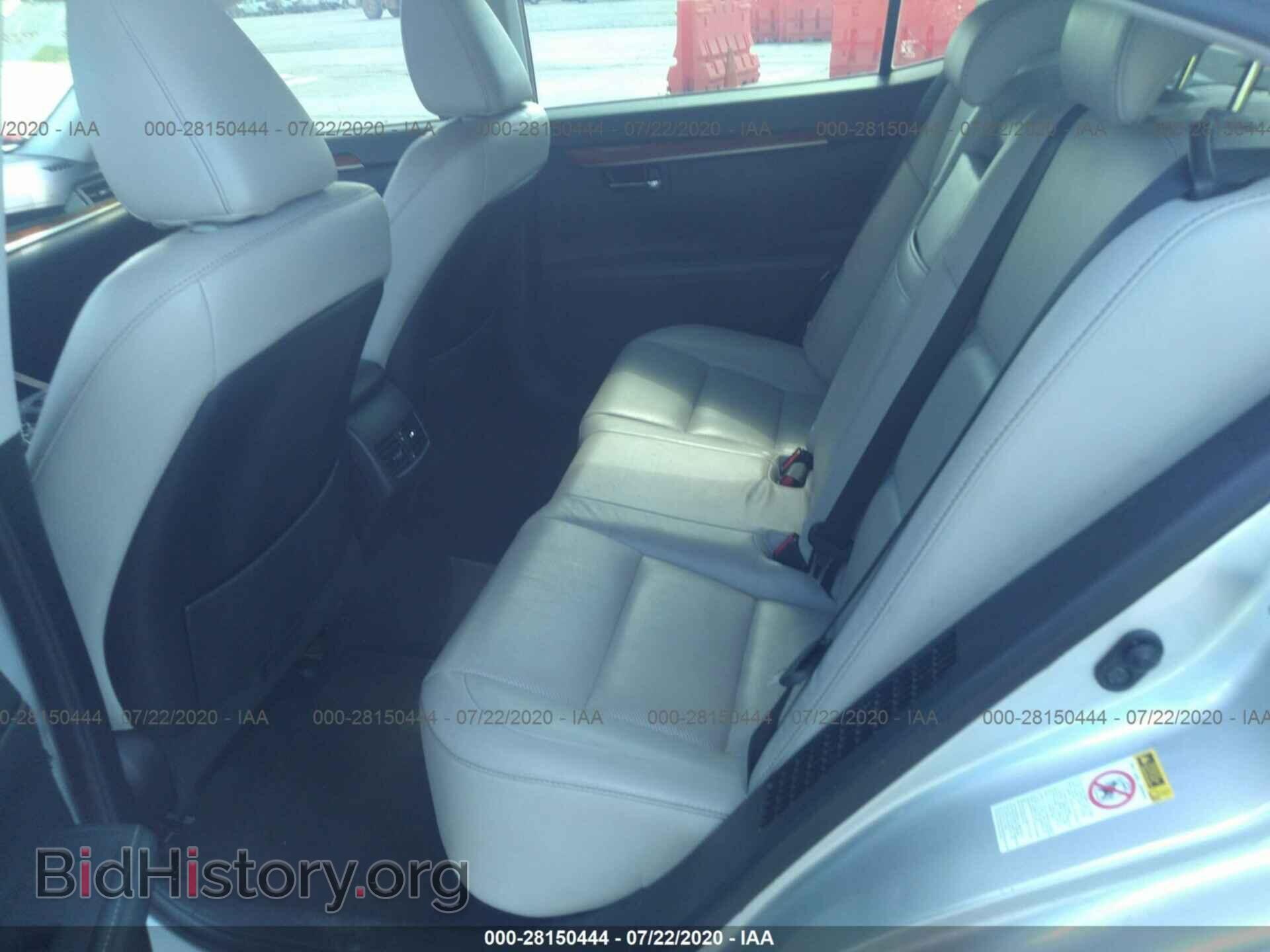 2013 LEXUS ES 300H - VIN: JTHBW1GG2D2000588 - Фото 8