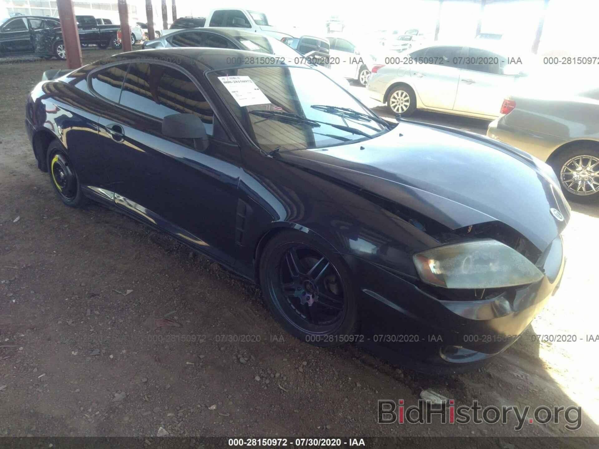 Photo KMHHN65F56U219280 - HYUNDAI TIBURON 2006