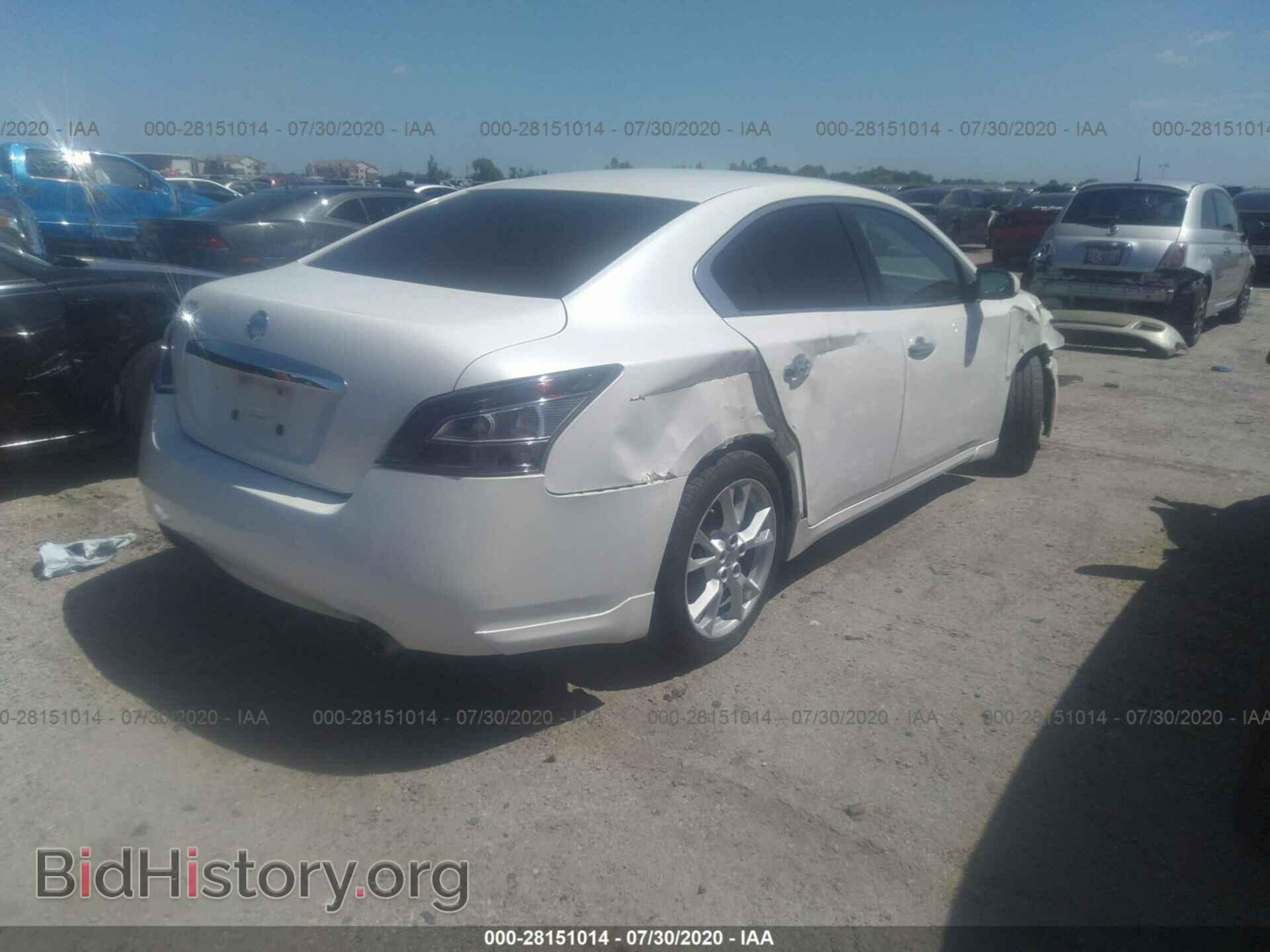 2013 NISSAN MAXIMA - VIN: 1N4AA5AP7DC840846 - Фото 4