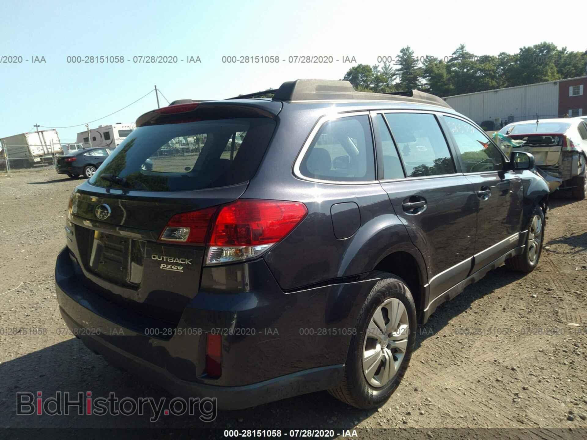 2011 SUBARU OUTBACK - VIN: 4S4BRBAC4B3313455 - Фото 4