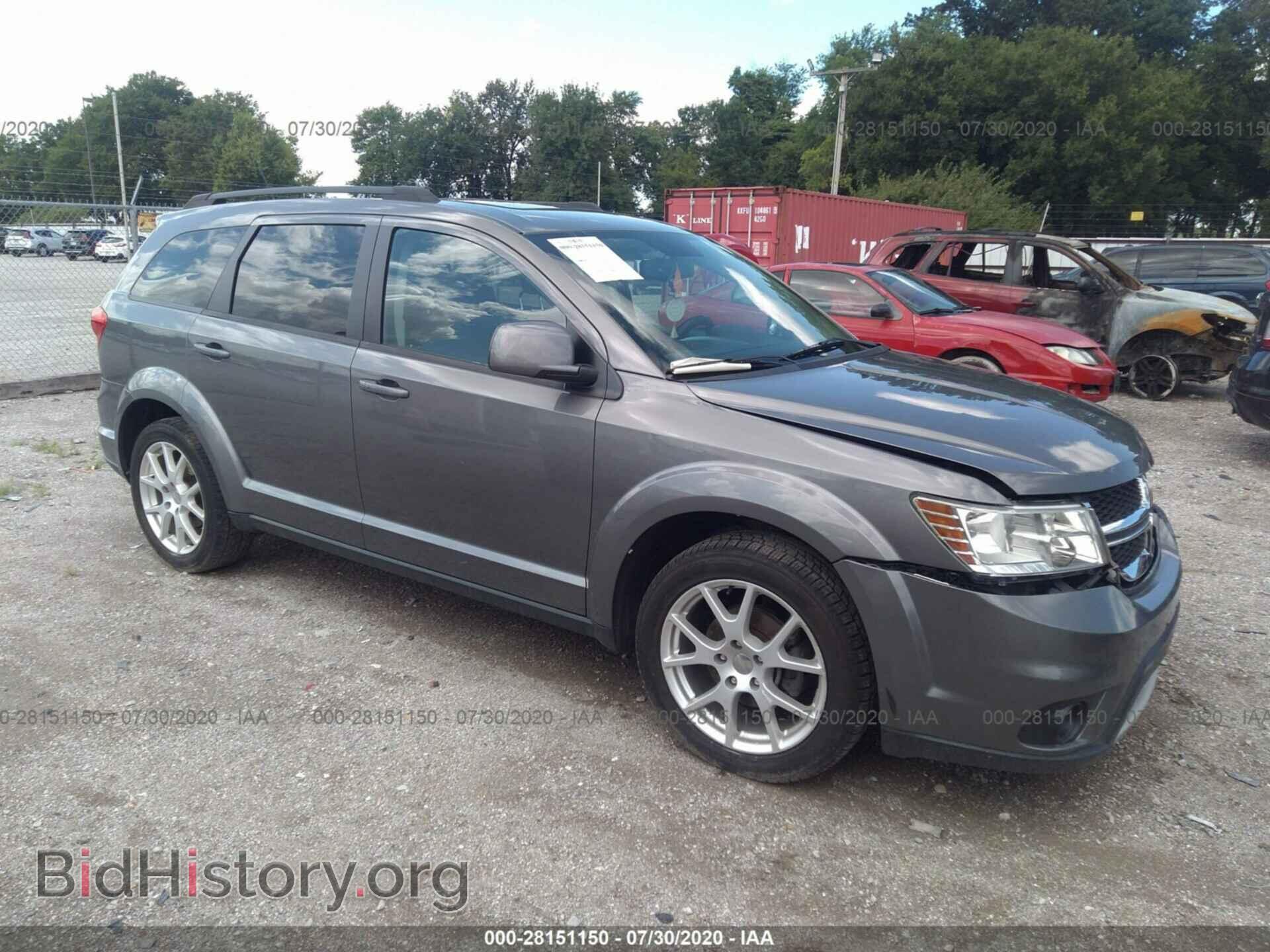 Photo 3C4PDCBG2CT199641 - DODGE JOURNEY 2012