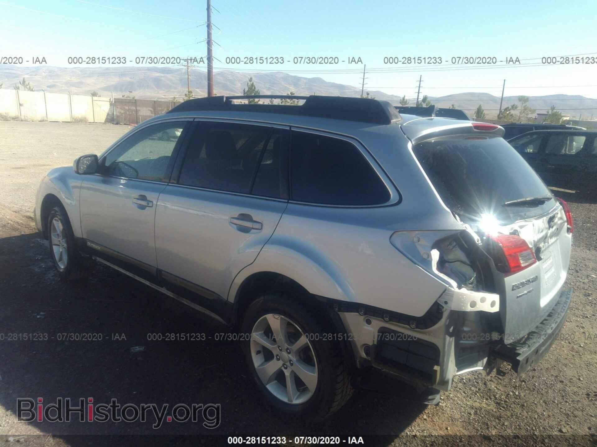 2014 SUBARU OUTBACK - VIN: 4S4BRBDC5E3203272 - Фото 3