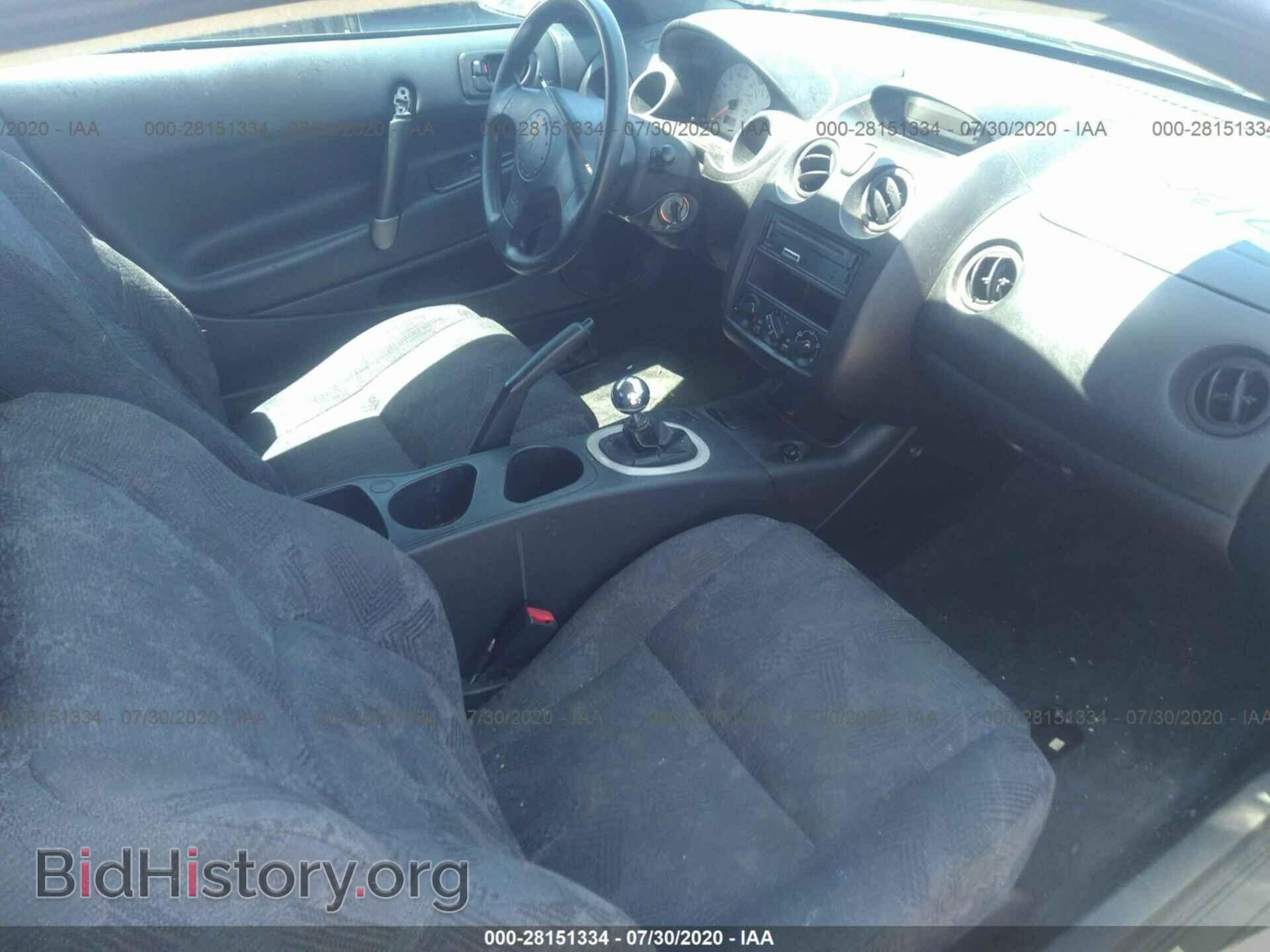 2001 MITSUBISHI ECLIPSE - VIN: 4A3AC34G11E148647 - Фото 5