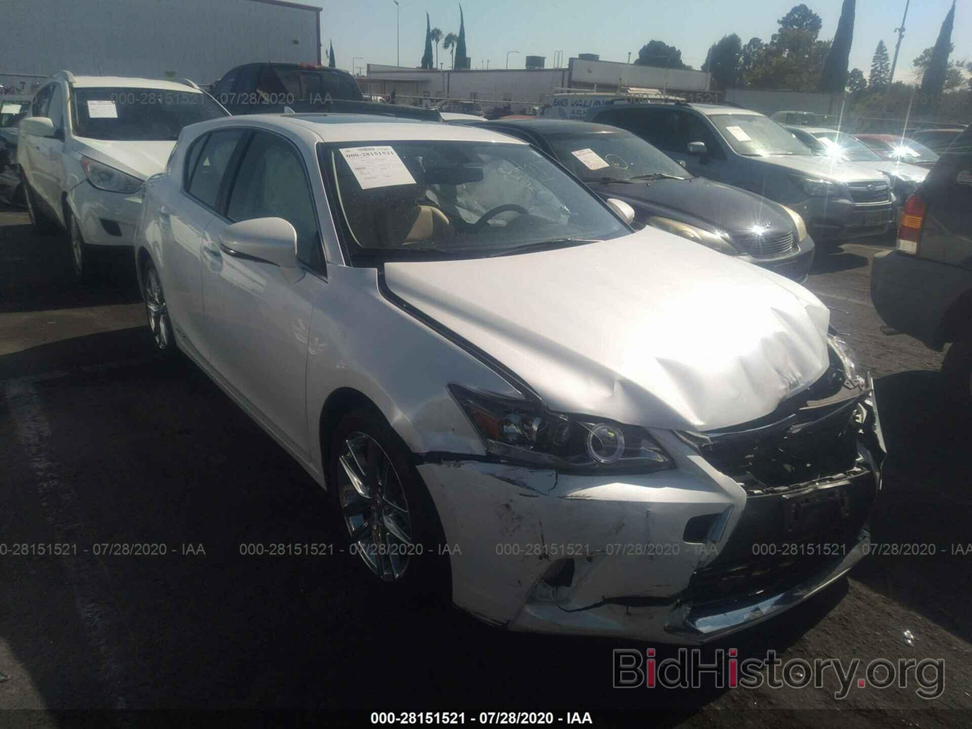 Photo JTHKD5BH5G2270349 - LEXUS CT 200H 2016