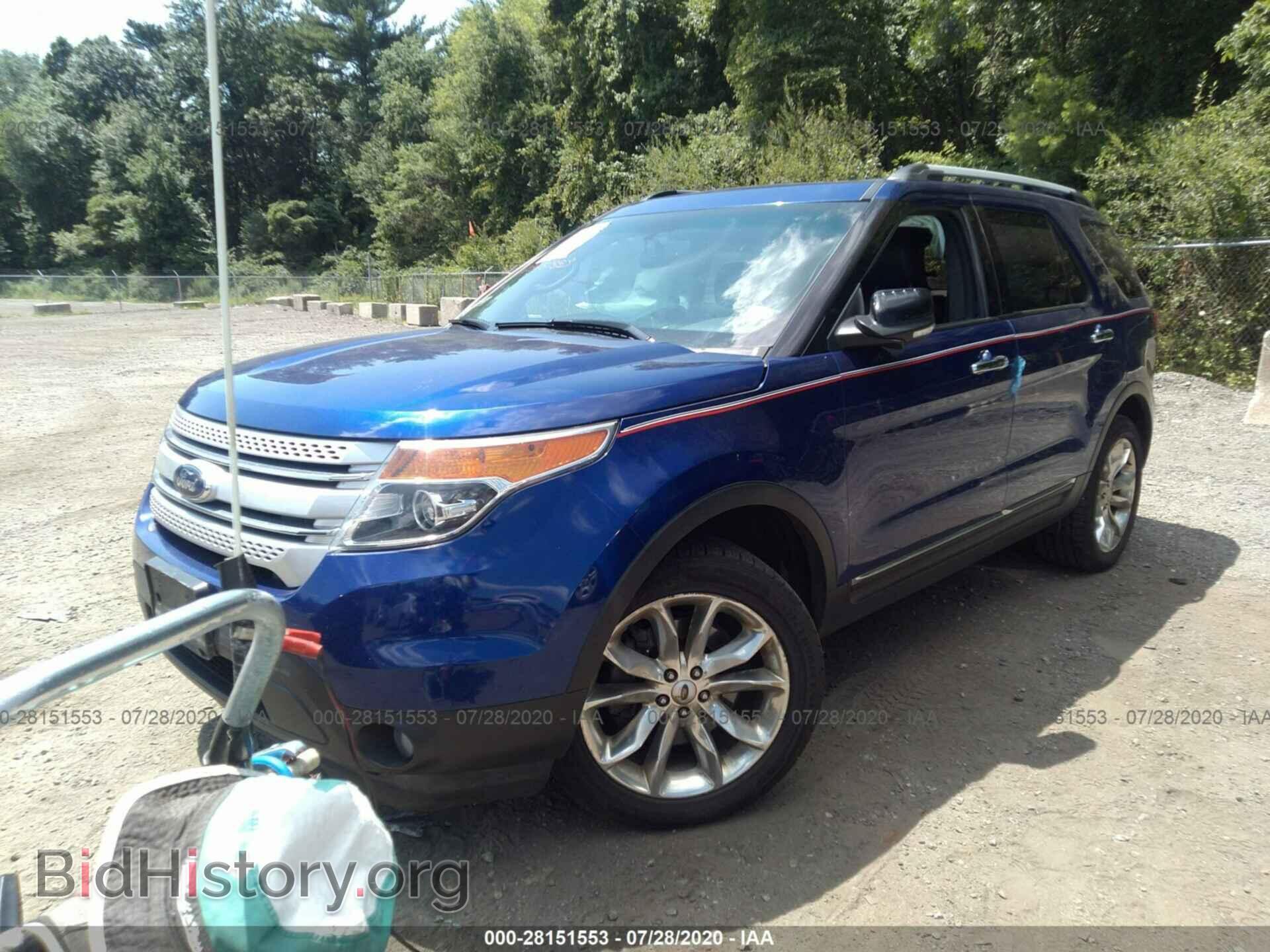 2014 FORD EXPLORER - VIN: 1FM5K8D85EGC41061 - Фото 2