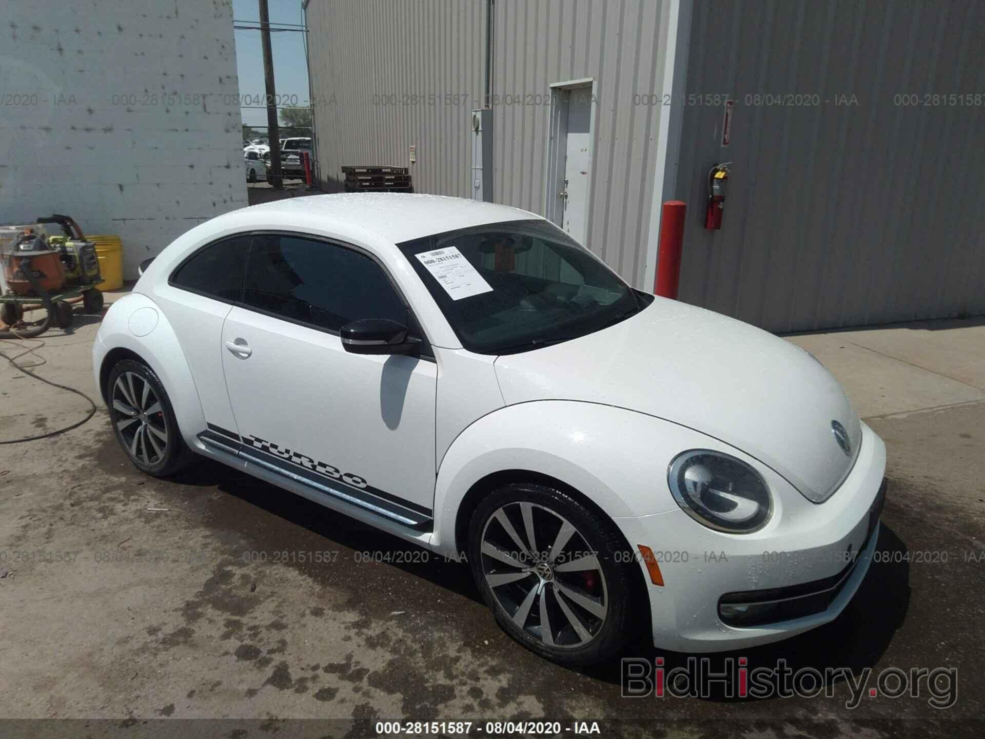 Photo 3VW4A7AT4CM643787 - VOLKSWAGEN BEETLE 2012