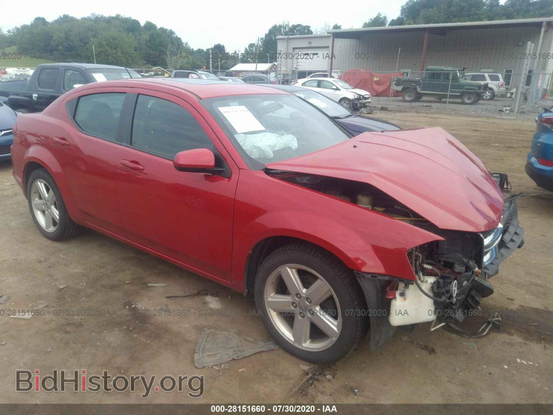 Photo 1B3BD1FB4BN585300 - DODGE AVENGER 2011