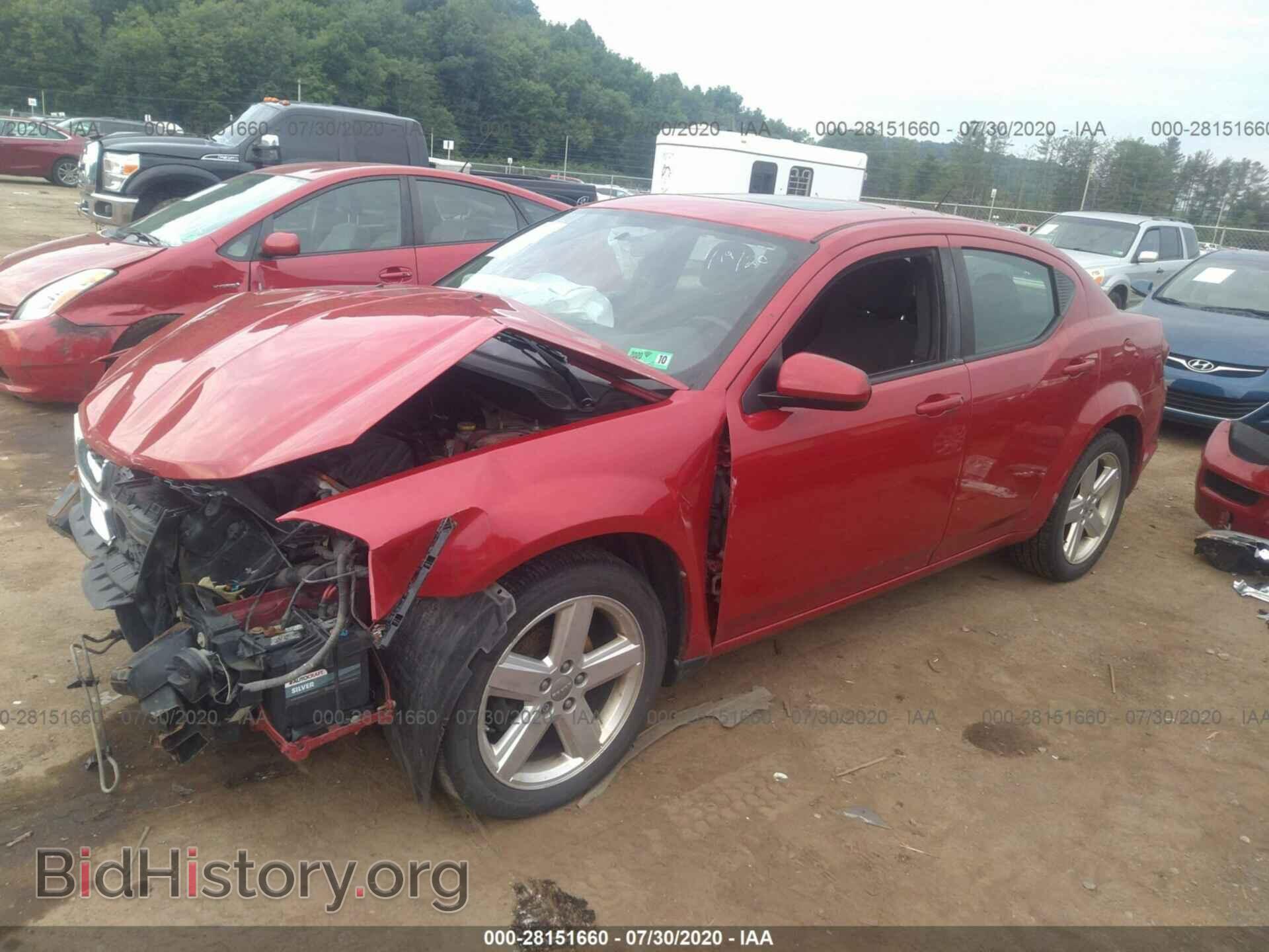 2011 DODGE AVENGER - VIN: 1B3BD1FB4BN585300 - Фото 2