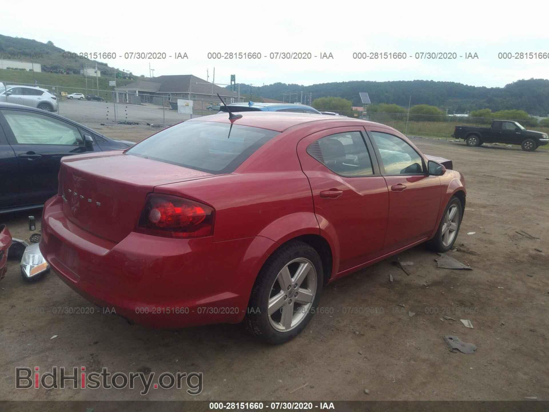 2011 DODGE AVENGER - VIN: 1B3BD1FB4BN585300 - Фото 4