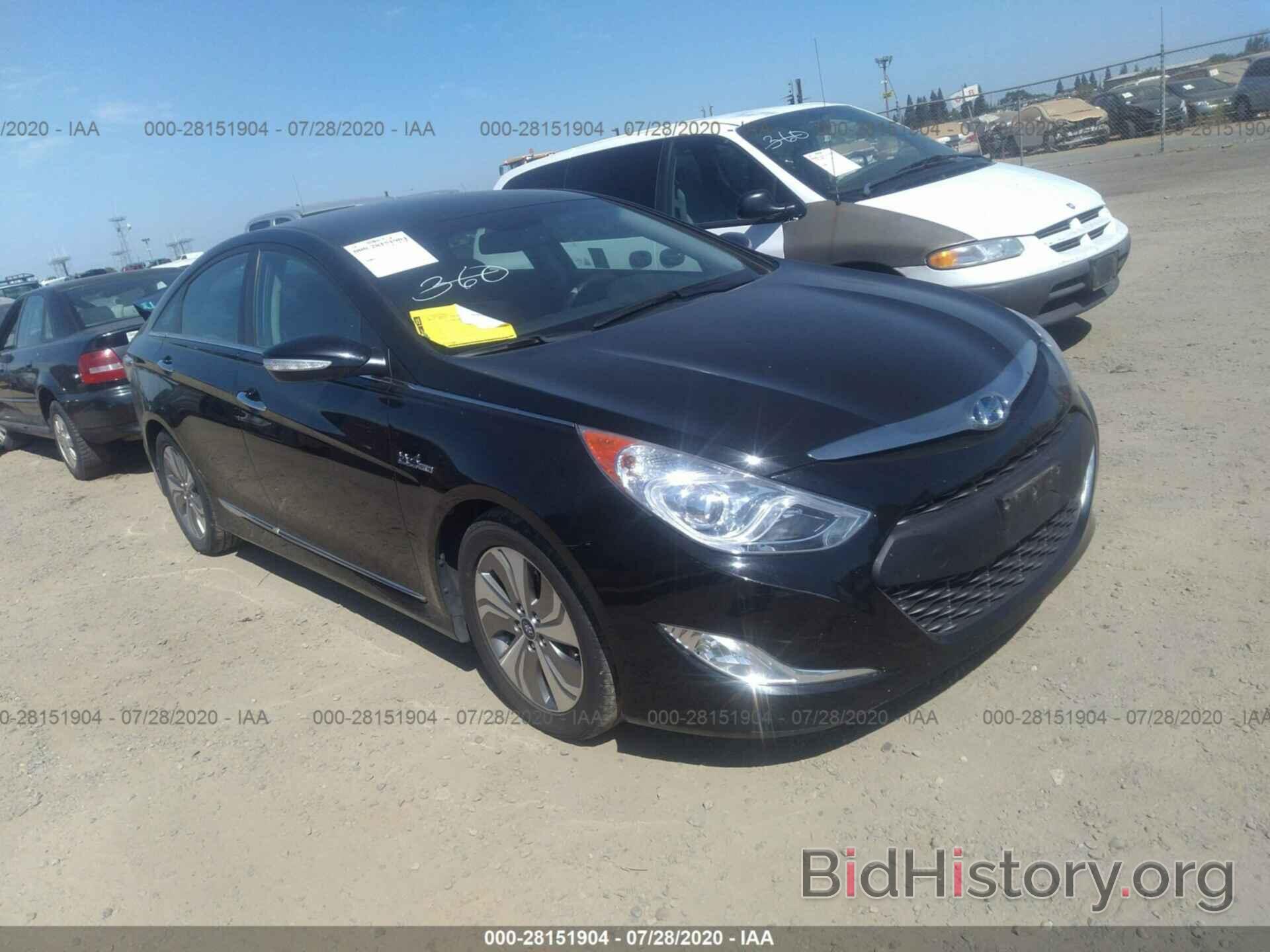 Photo KMHEC4A43DA098992 - HYUNDAI SONATA HYBRID 2013