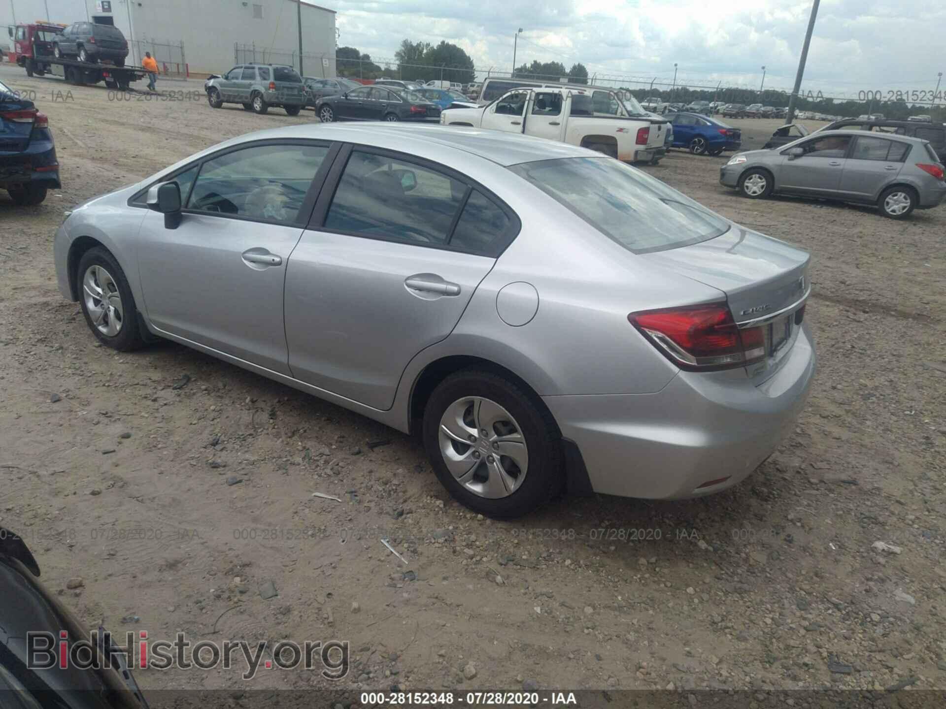 2013 HONDA CIVIC SDN - VIN: 19XFB2F51DE075726 - Фото 3