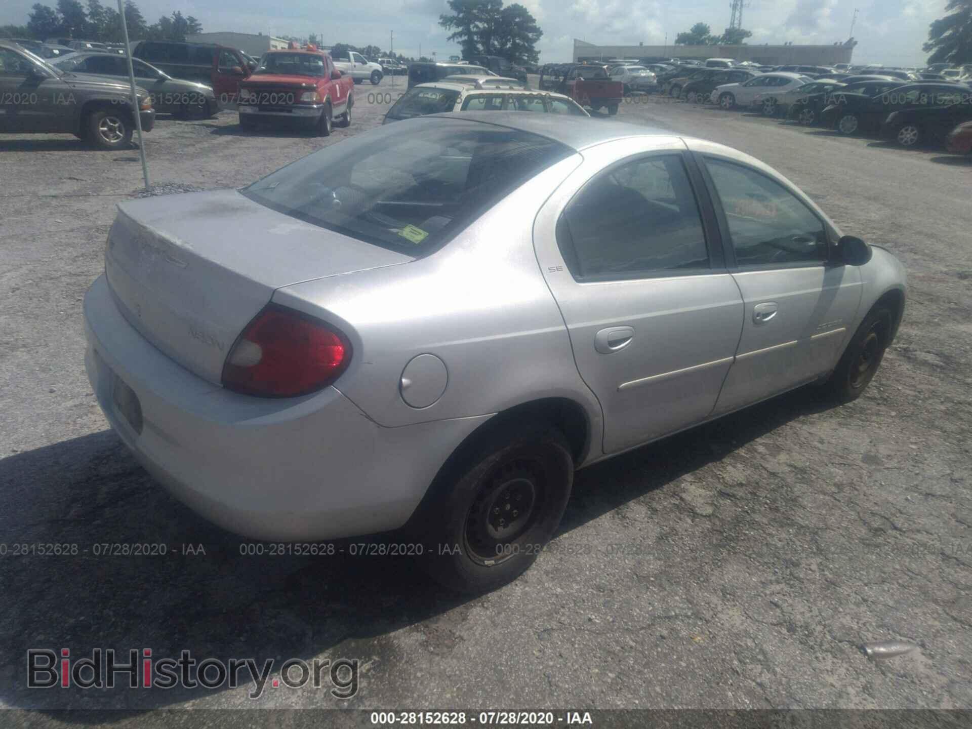 2001 DODGE NEON - VIN: 1B3ES46C31D103398 - Фото 4