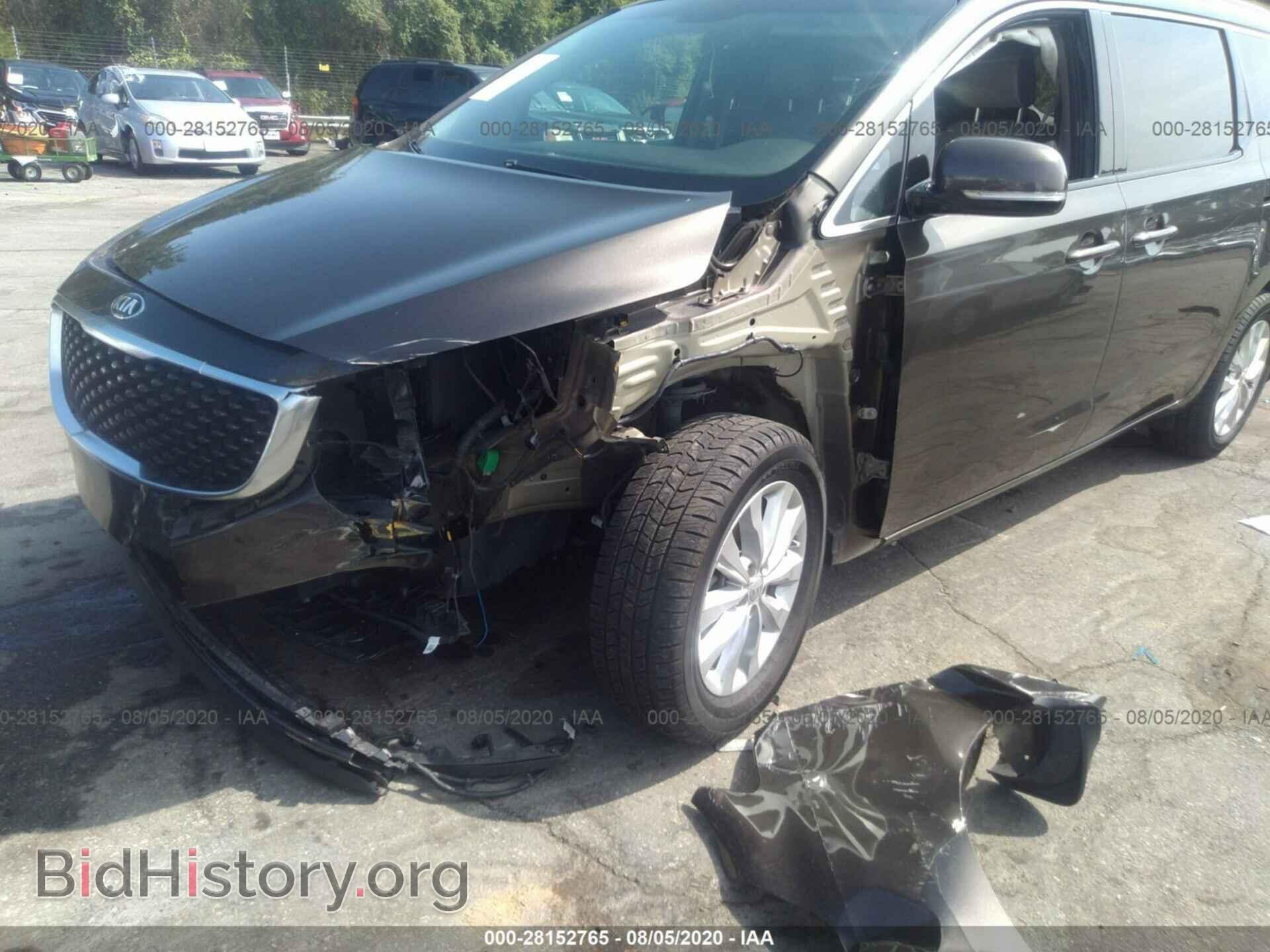2017 KIA SEDONA - VIN: KNDMC5C19H6258231 - Фото 6