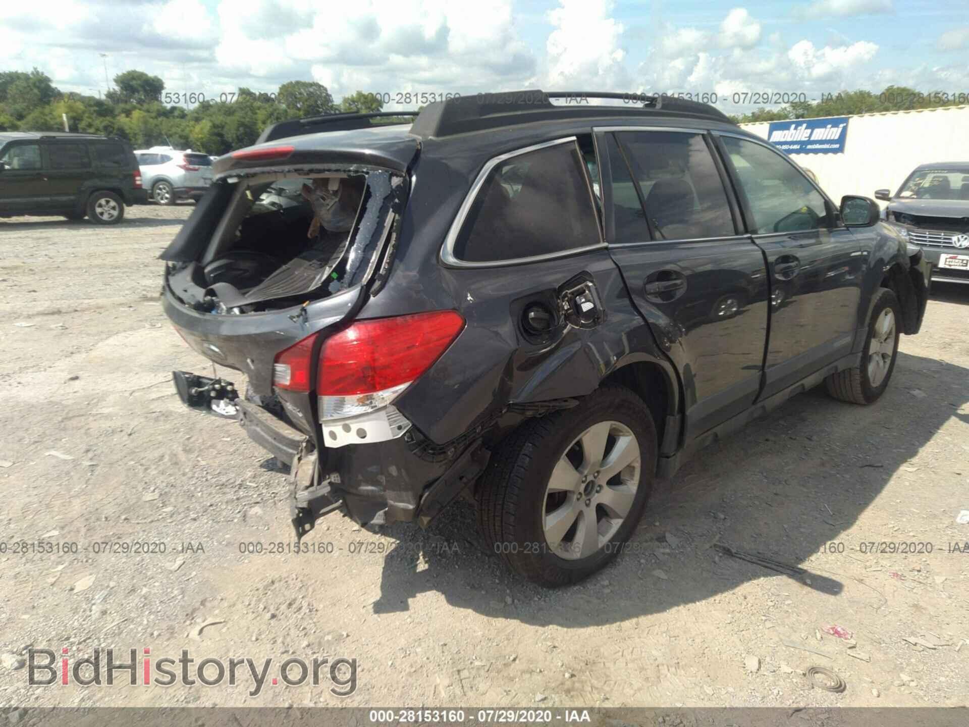 2012 SUBARU OUTBACK - VIN: 4S4BRCCC0C3210845 - Фото 4