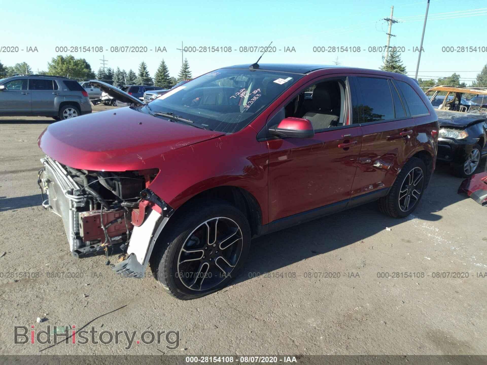 2014 FORD EDGE - VIN: 2FMDK3JC0EBB63383 - Фото 2