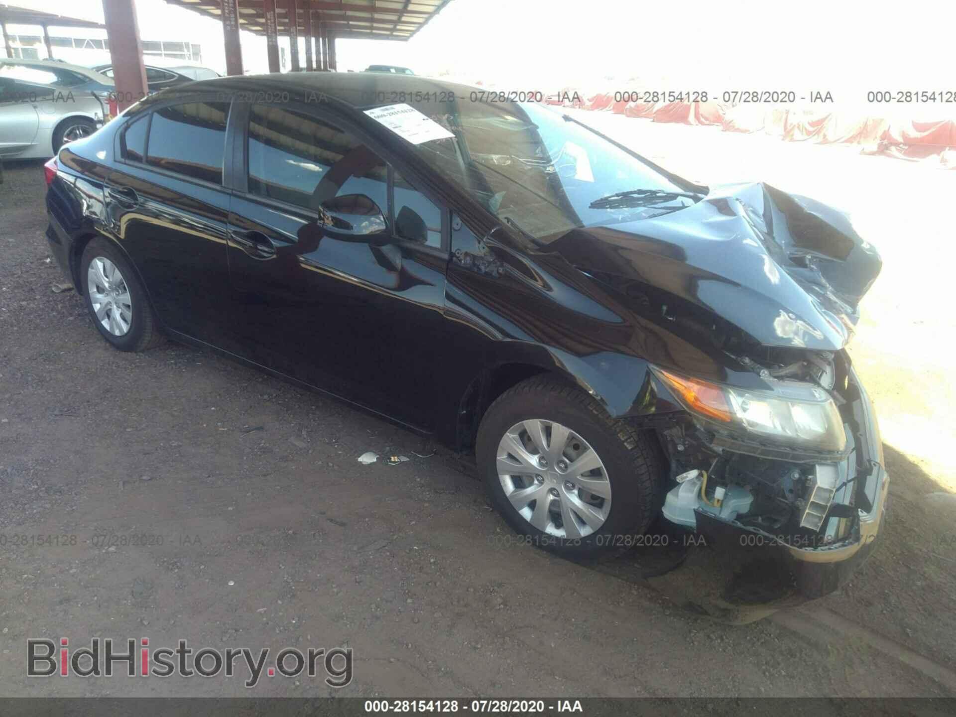 Фотография 2HGFB2F50CH593248 - HONDA CIVIC SDN 2012