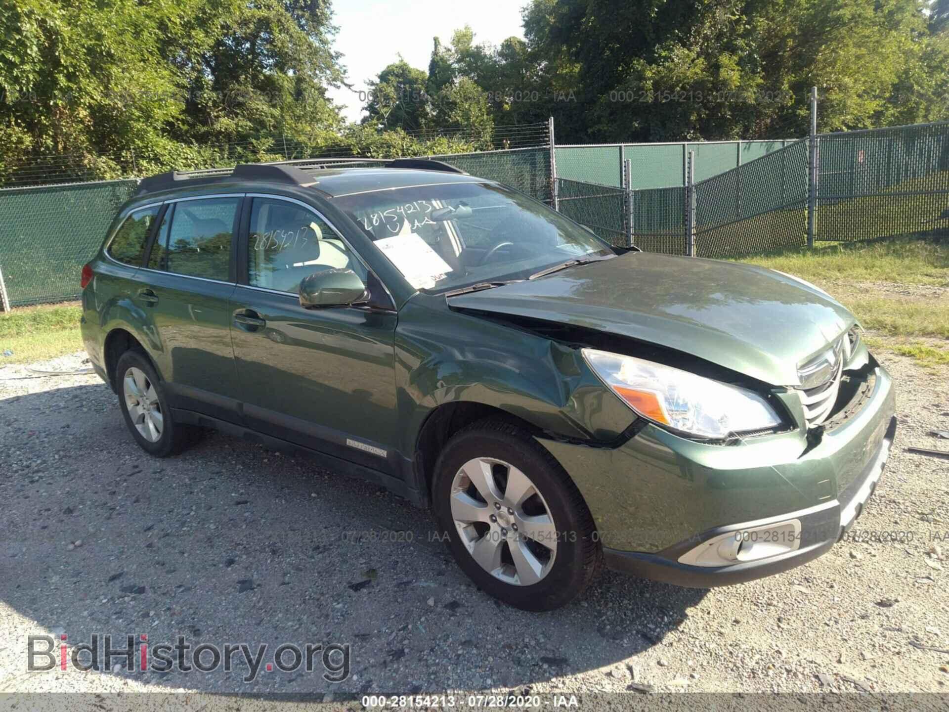 Фотография 4S4BRBAC2C3247683 - SUBARU OUTBACK 2012