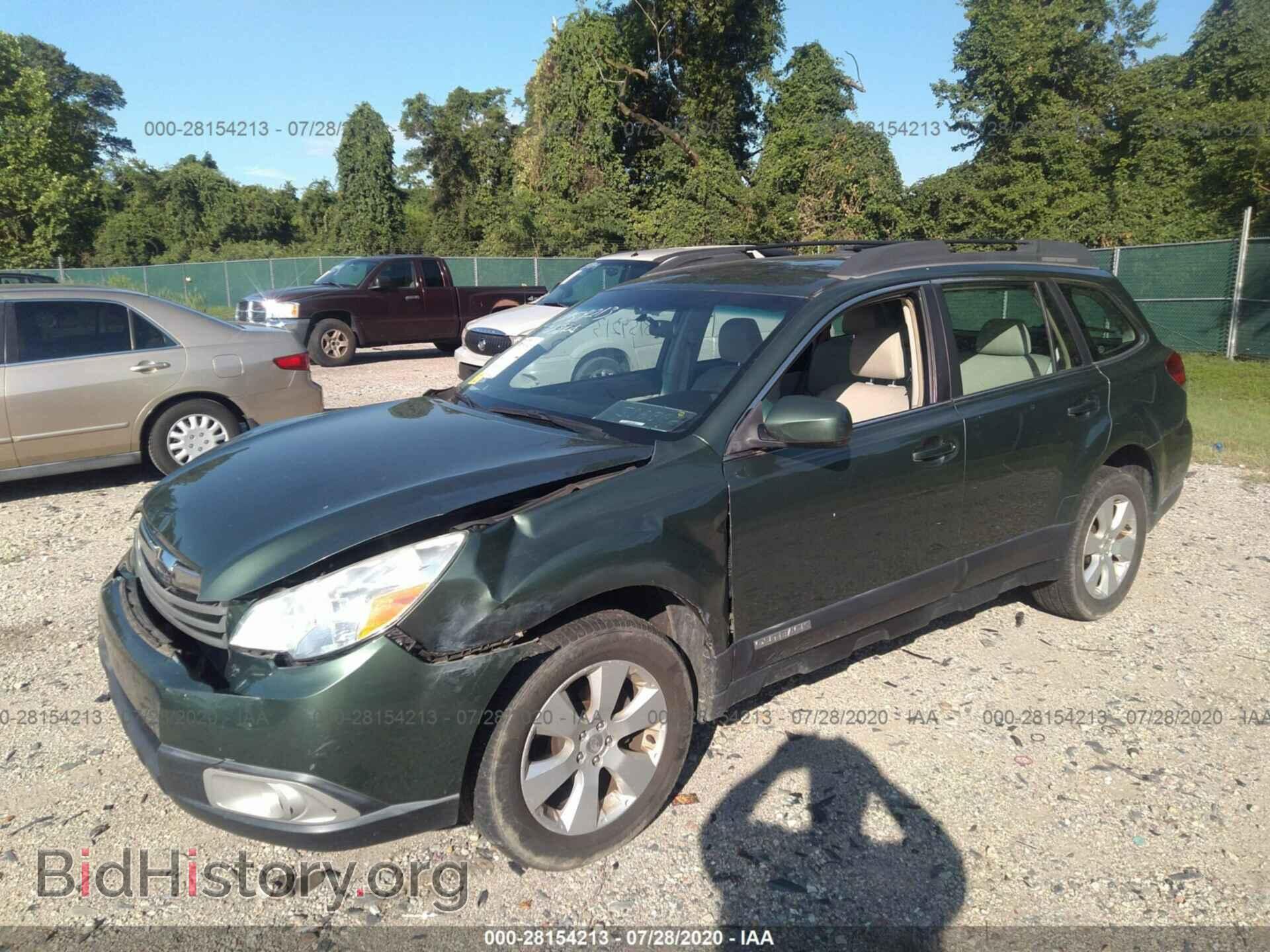 2012 SUBARU OUTBACK - VIN: 4S4BRBAC2C3247683 - Фото 2
