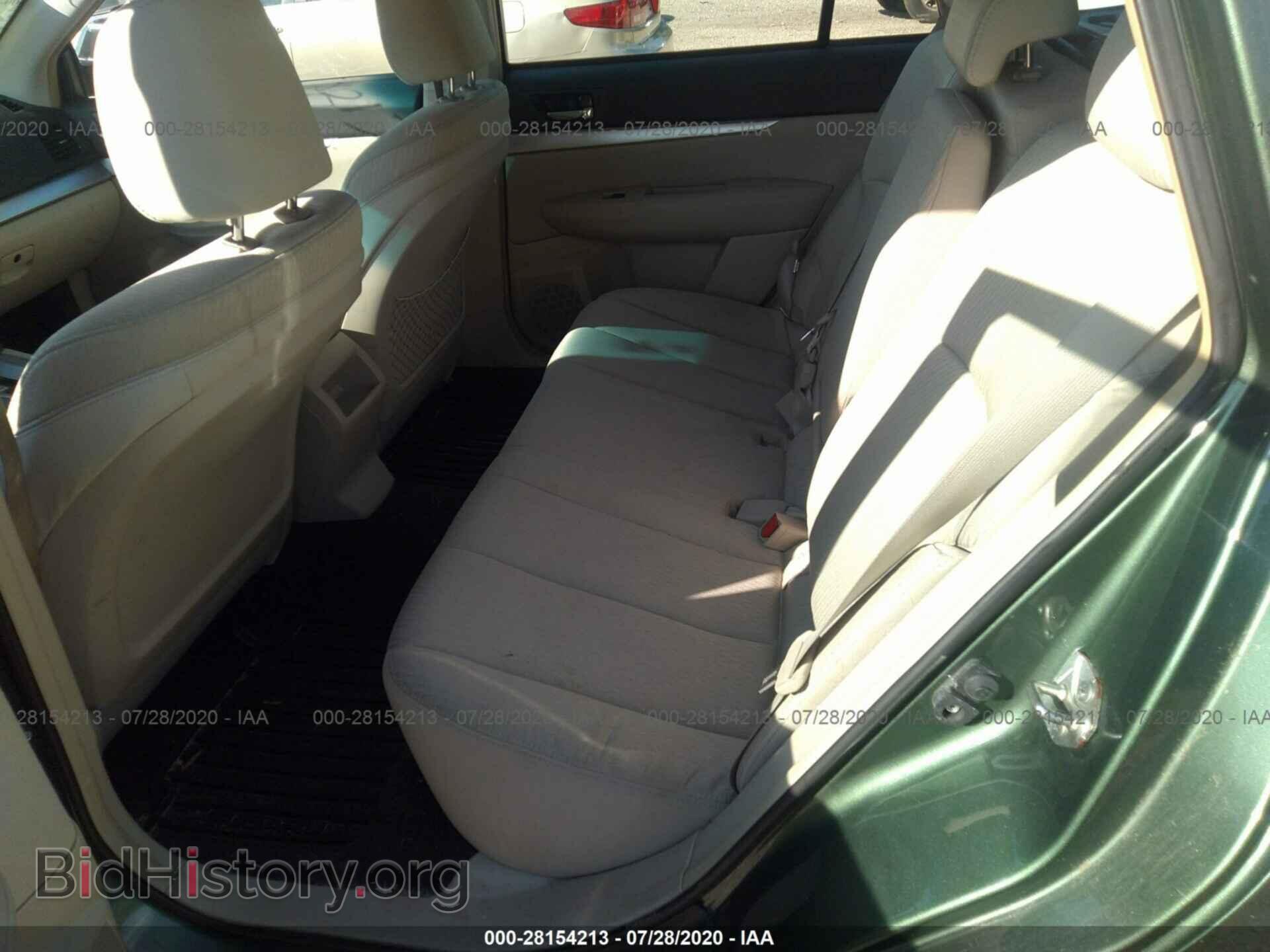 2012 SUBARU OUTBACK - VIN: 4S4BRBAC2C3247683 - Фото 8