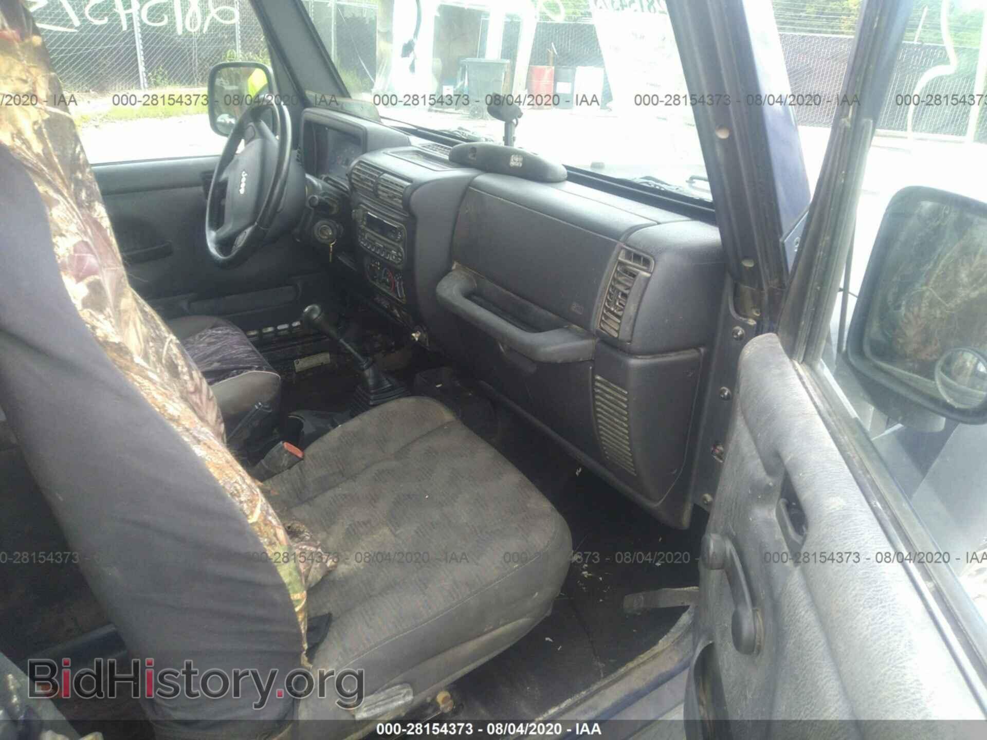 2005 JEEP WRANGLER - VIN: 1J4FA64S35P372270 - Фото 5