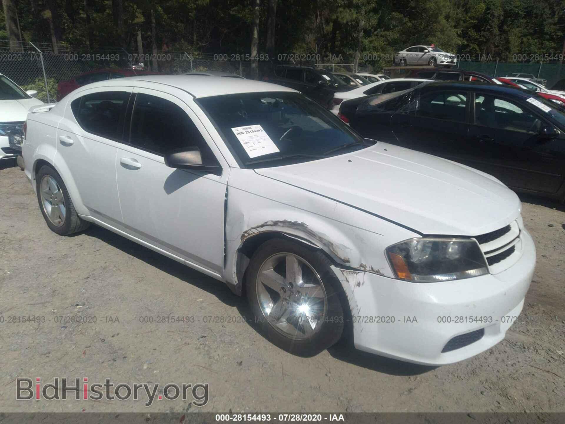 Фотография 1C3CDZAG4EN160107 - DODGE AVENGER 2014