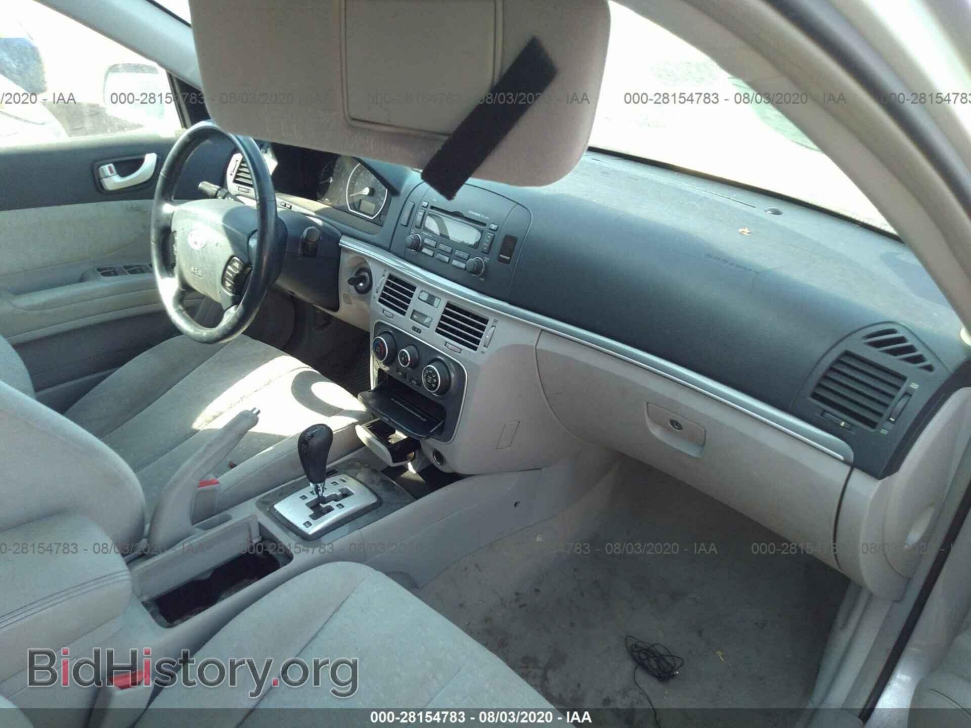 2006 HYUNDAI SONATA - VIN: KMHEU46C26A083383 - Фото 5
