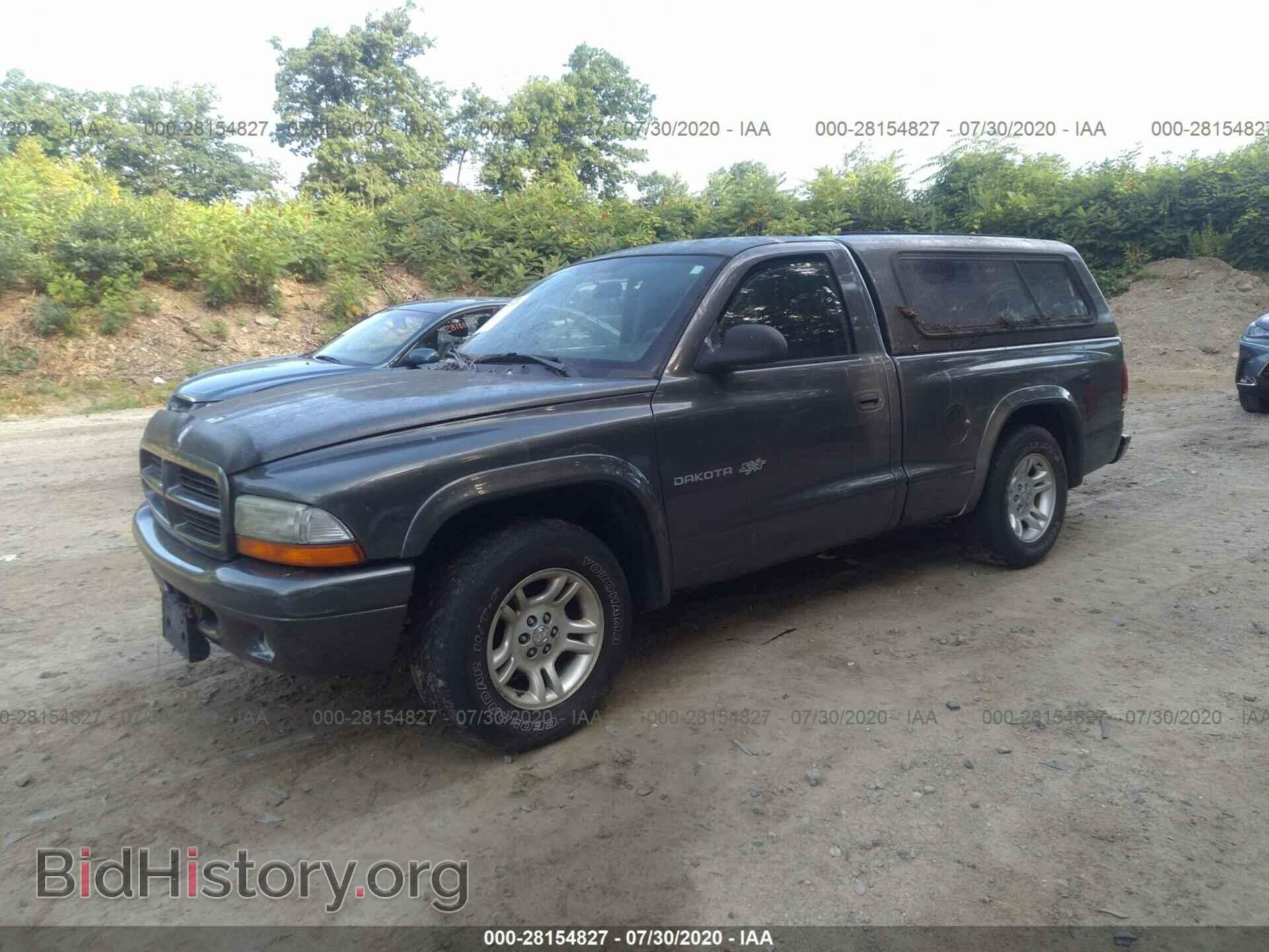 2002 DODGE DAKOTA - VIN: 1B7FL16X72S587591 - Фото 2