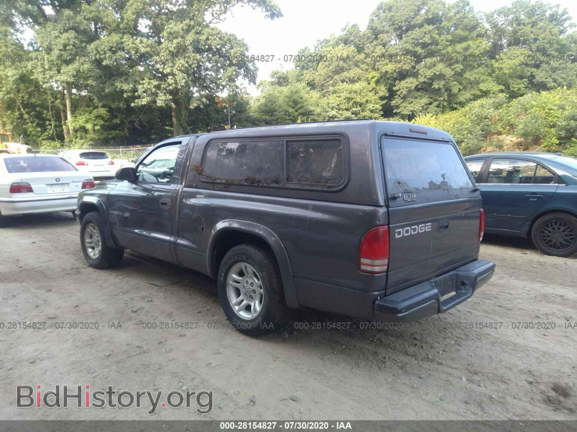 2002 DODGE DAKOTA - VIN: 1B7FL16X72S587591 - Фото 3
