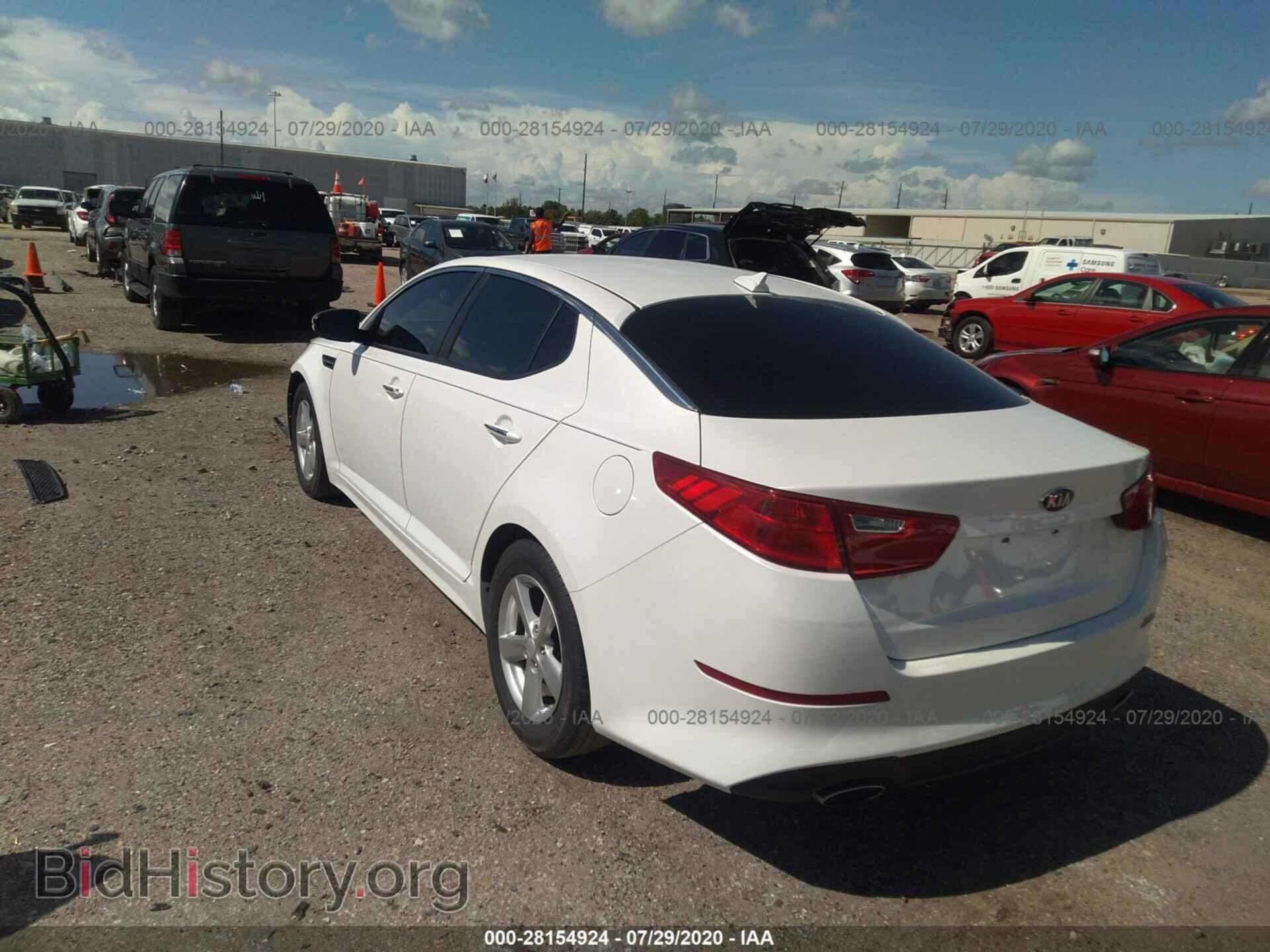 2015 KIA OPTIMA - VIN: KNAGM4A74F5622728 - Фото 3