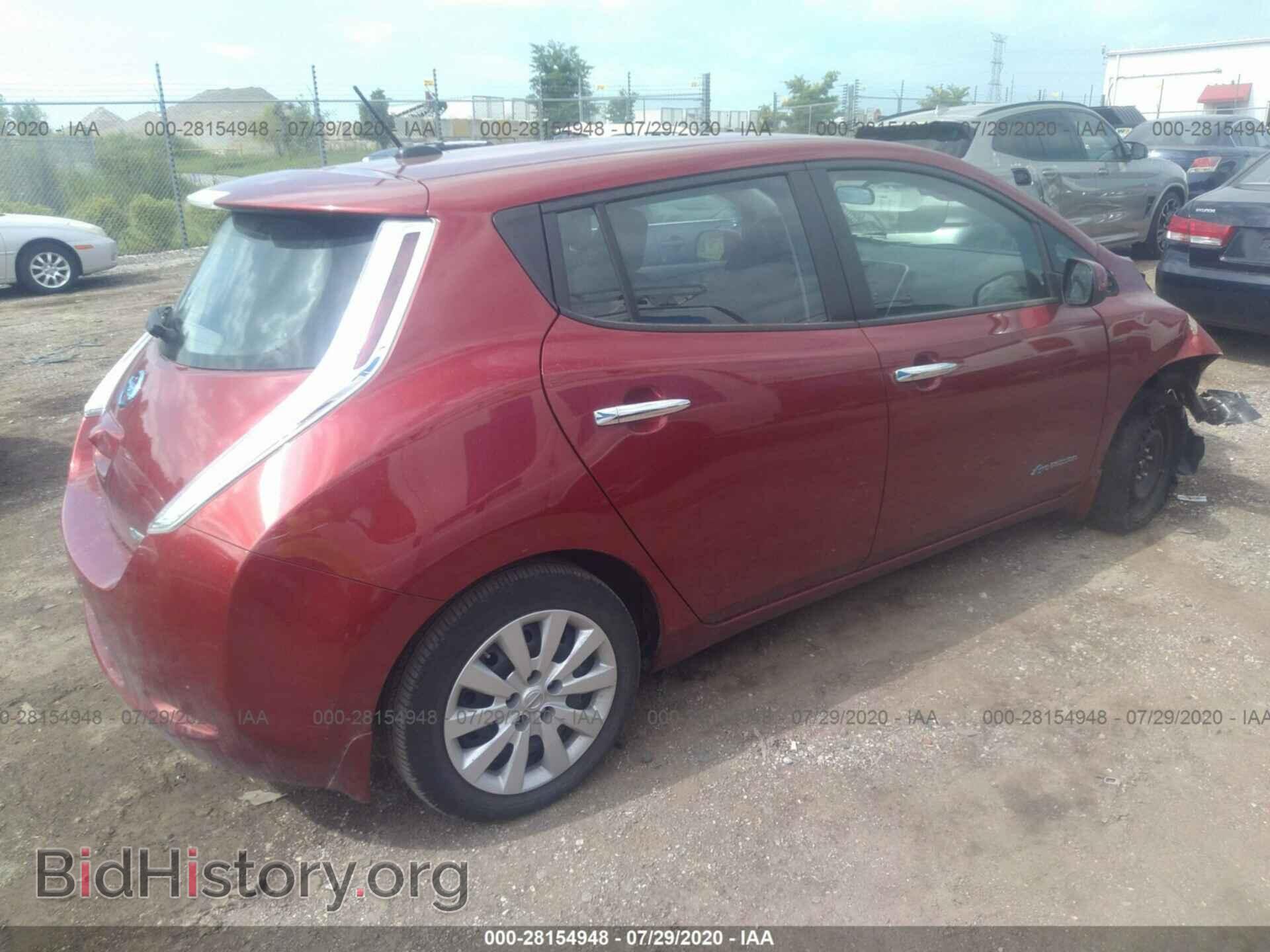 2015 NISSAN LEAF - VIN: 1N4AZ0CP0FC318412 - Фото 4
