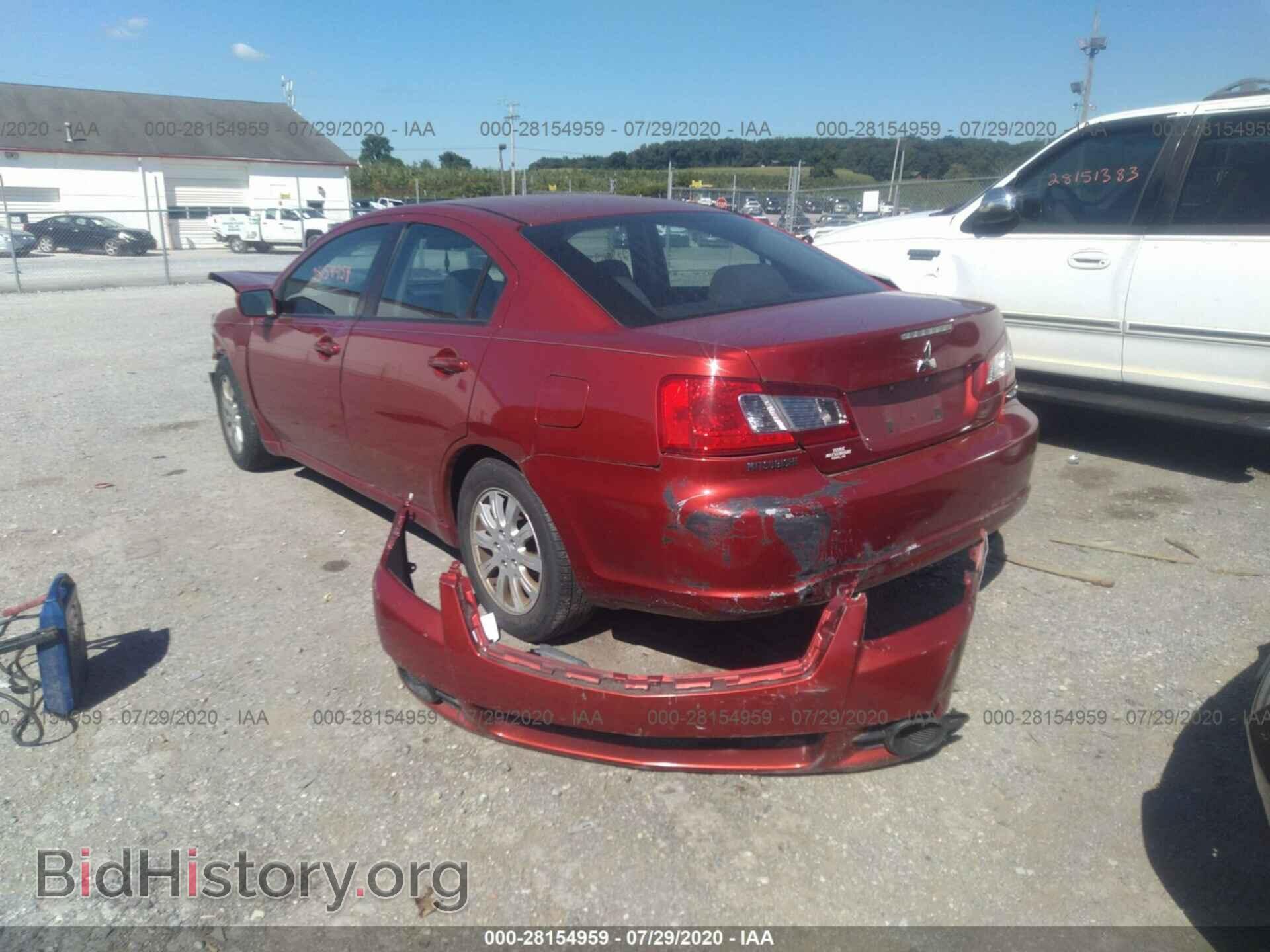 2012 MITSUBISHI GALANT - VIN: 4A32B2FF1CE006842 - Фото 3