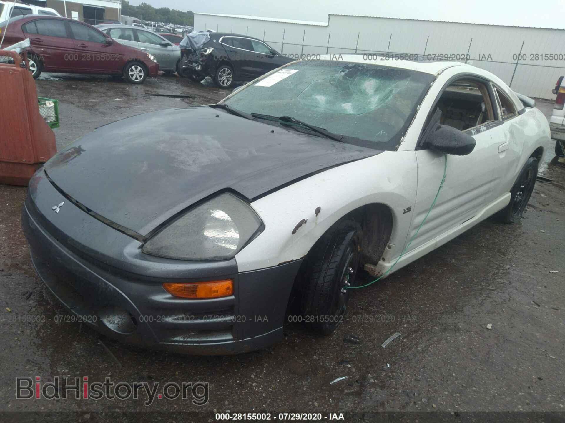 2001 MITSUBISHI ECLIPSE - VIN: 4A3AC54H71E225834 - Photo 2