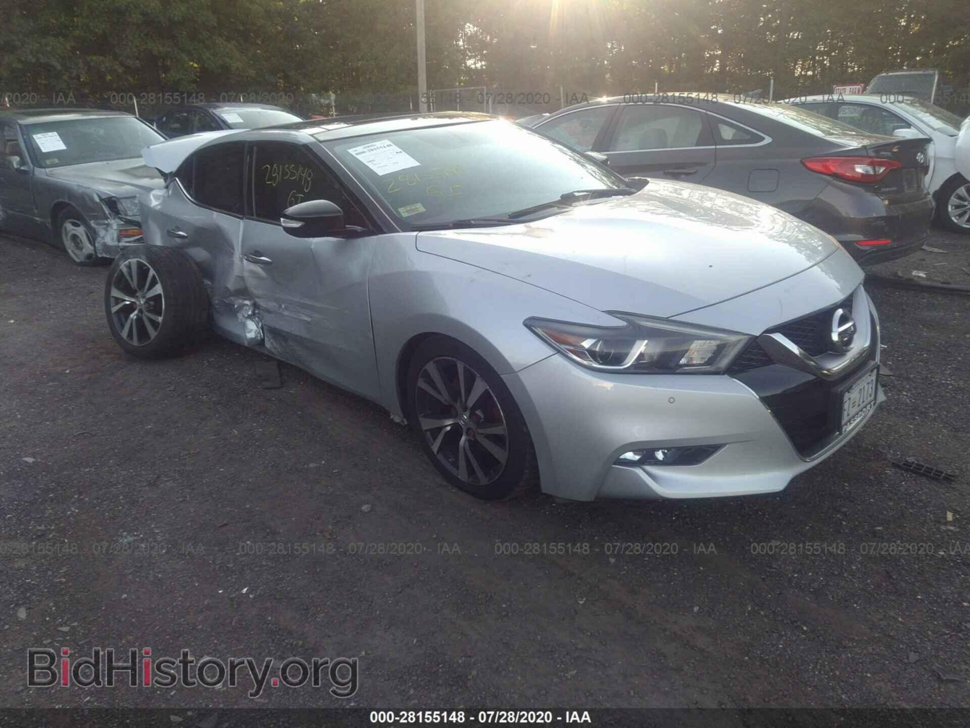 Фотография 1N4AA6AP1GC376687 - NISSAN MAXIMA 2016