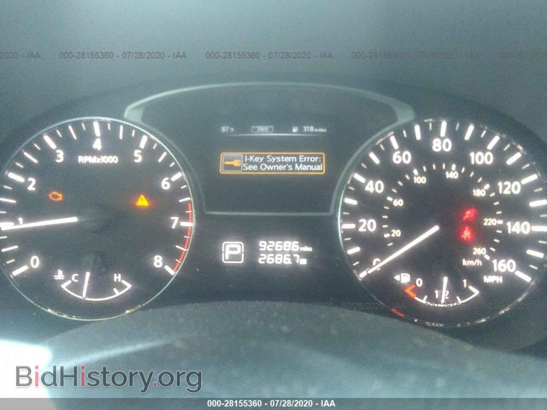 2015 NISSAN PATHFINDER - VIN: 5N1AR2MM1FC651840 - Фото 7