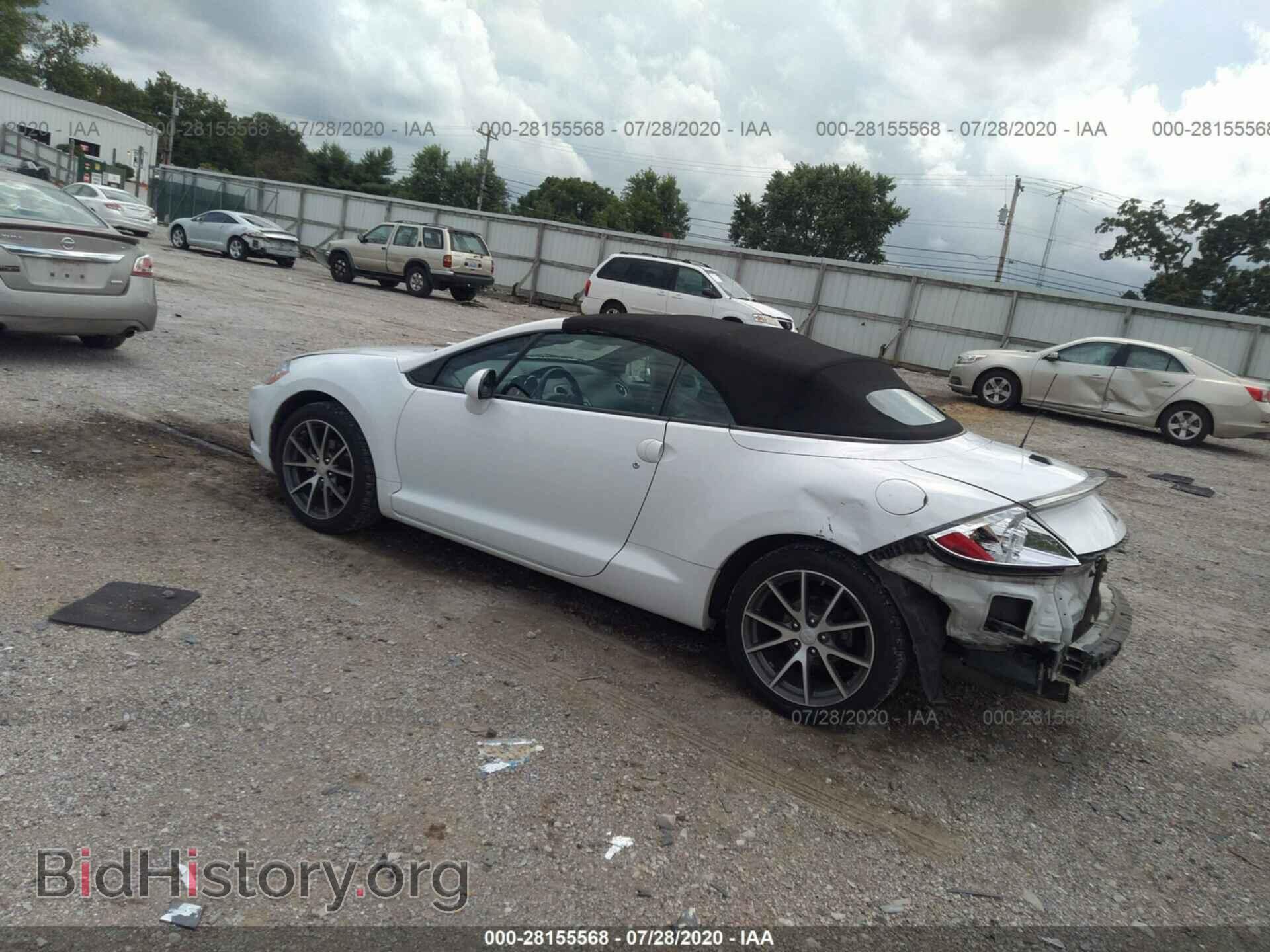 2011 MITSUBISHI ECLIPSE - VIN: 4A37L5EF0BE007646 - Фото 3