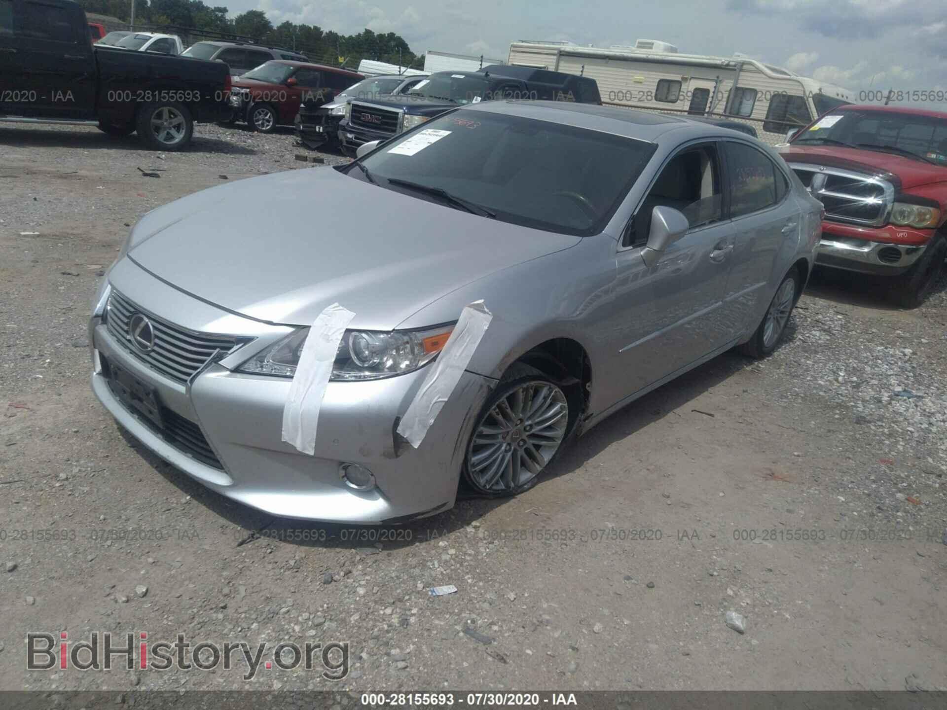 2013 LEXUS ES 350 - VIN: JTHBK1GG8D2048625 - Фото 2