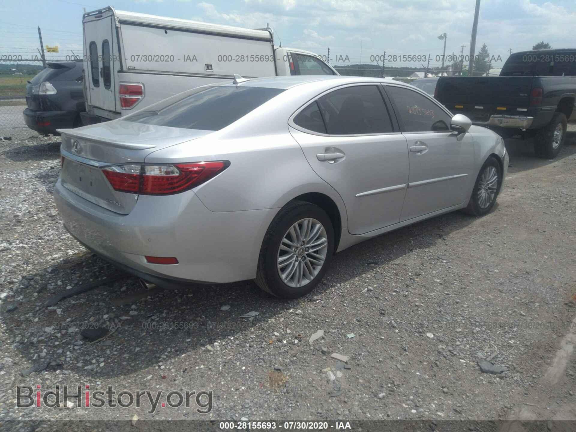 2013 LEXUS ES 350 - VIN: JTHBK1GG8D2048625 - Фото 4